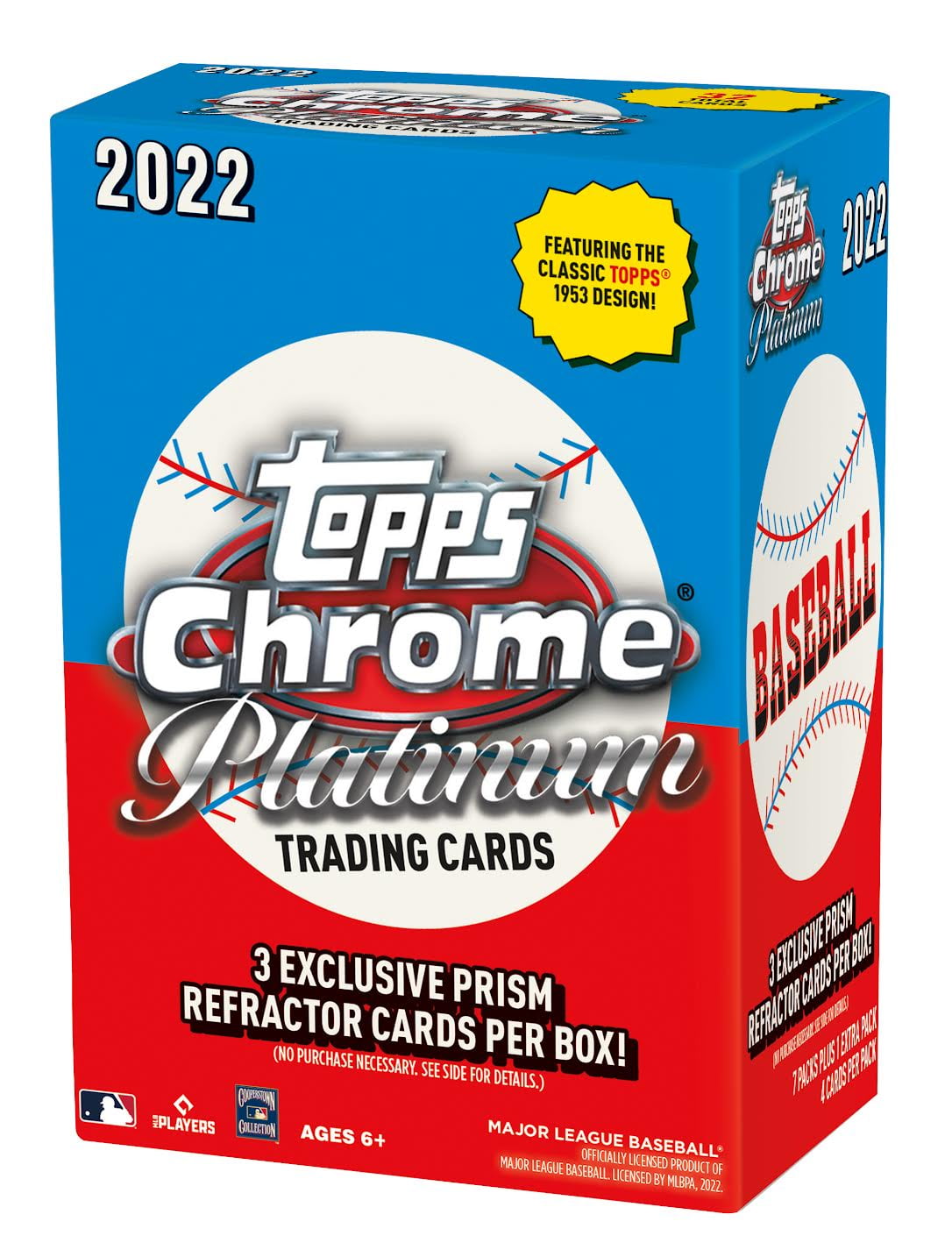 2022 Topps Chrome Platinum Anniversary Baseball Trading Cards Blaster Box