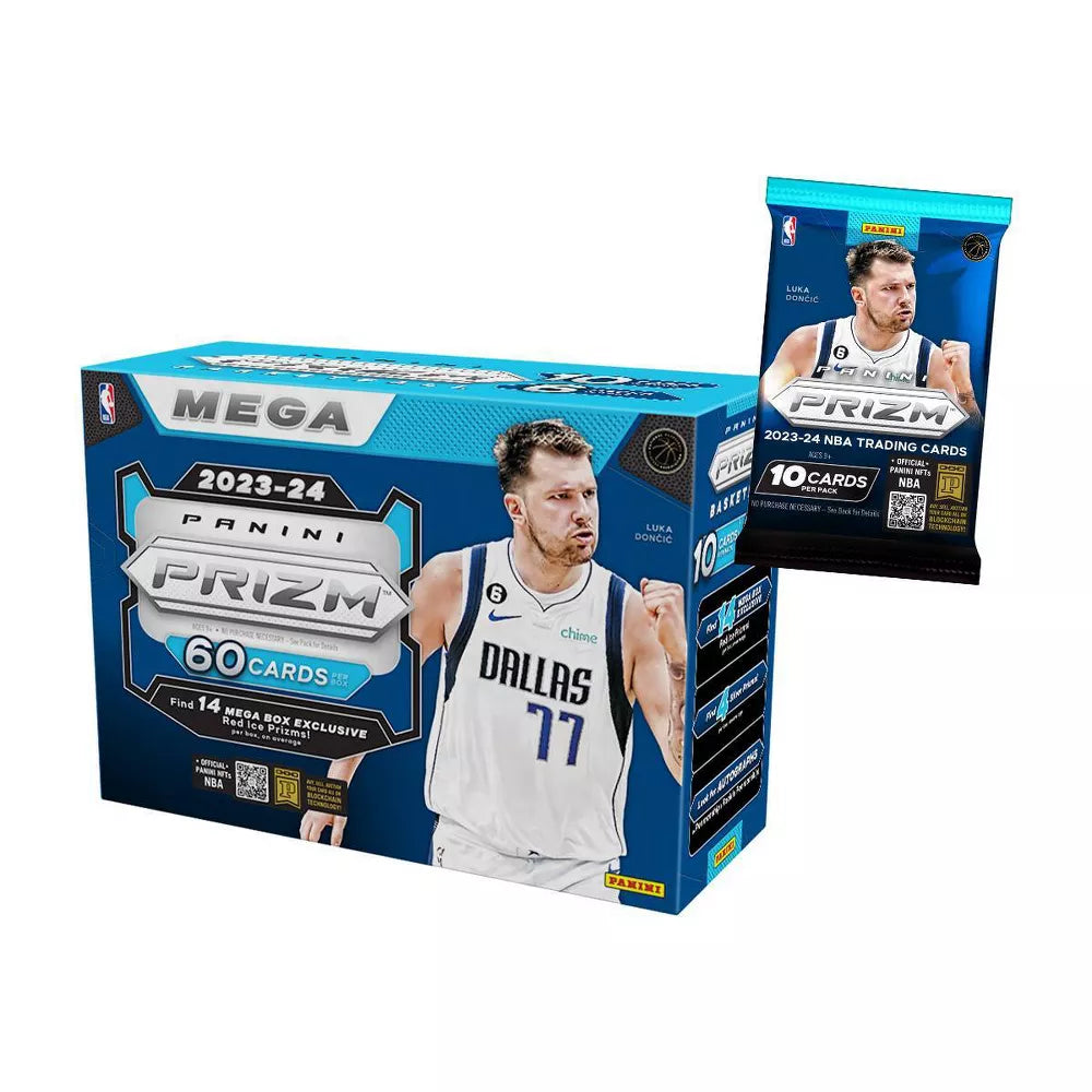 2023-24 Panini NBA Prizm Basketball Trading Card Mega Box