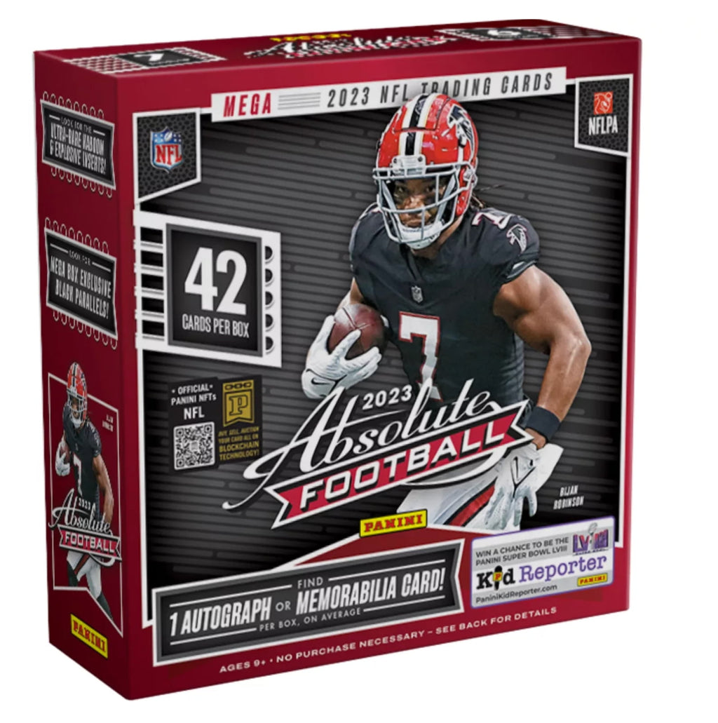 2023 Panini Absolute Football Mega Box Trading Cards