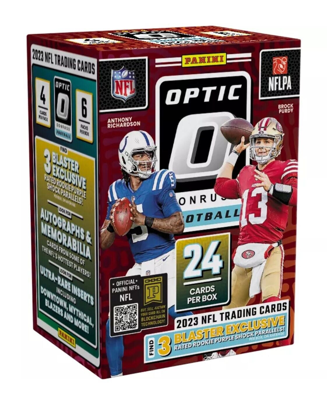 2023 Panini Donruss Optic Football Blaster Box Trading Cards
