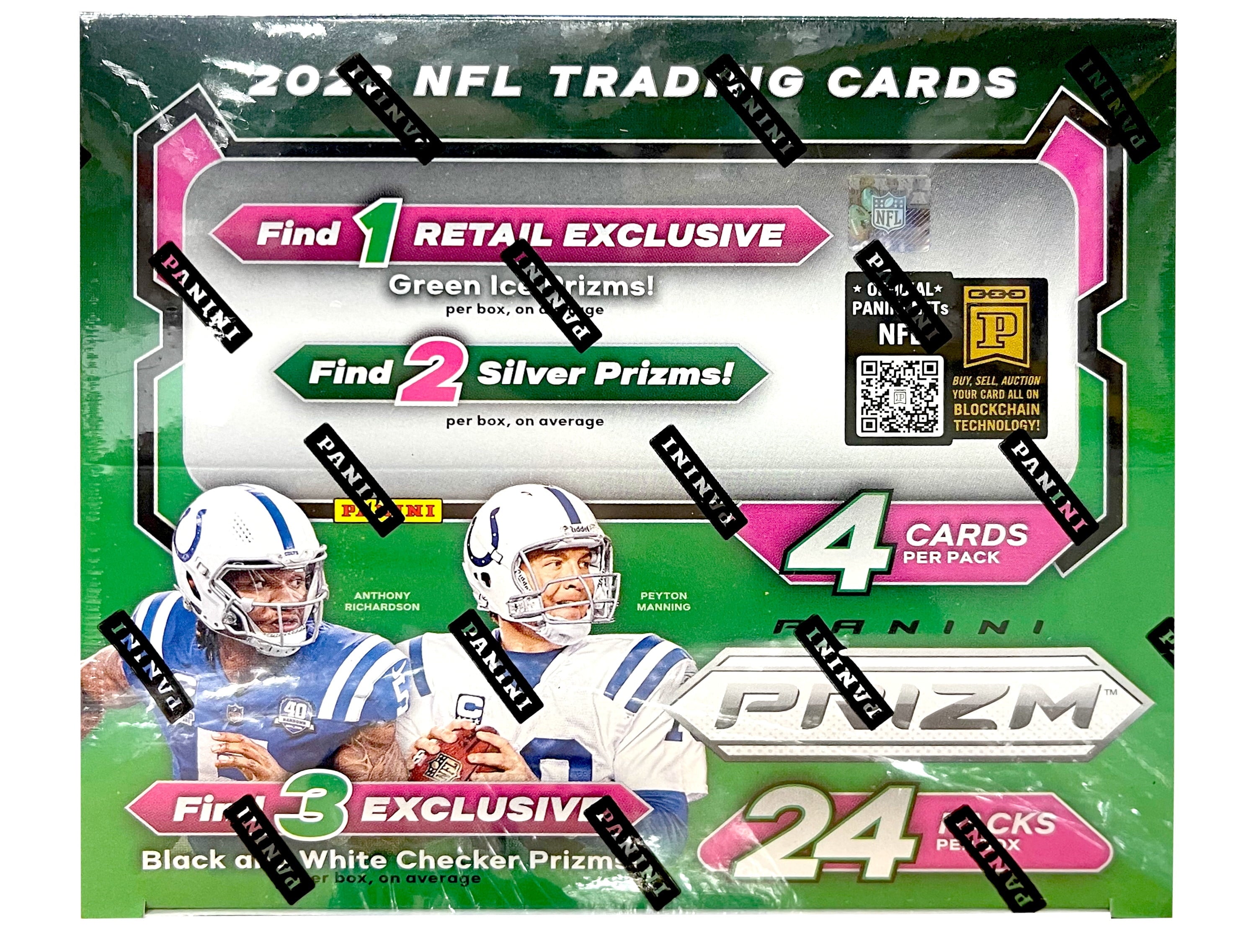 2023 Panini Prizm Football 24-Pack Retail Box Trading Cards