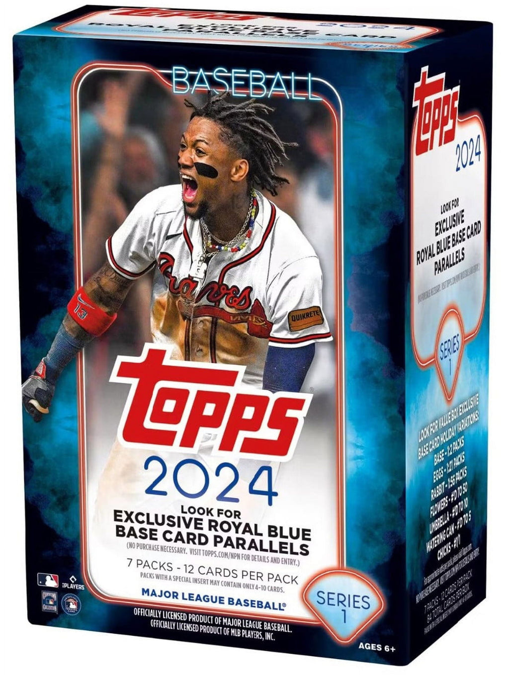 2024 Topps Series 1 Baseball Value Box - 7 Packs Per Box