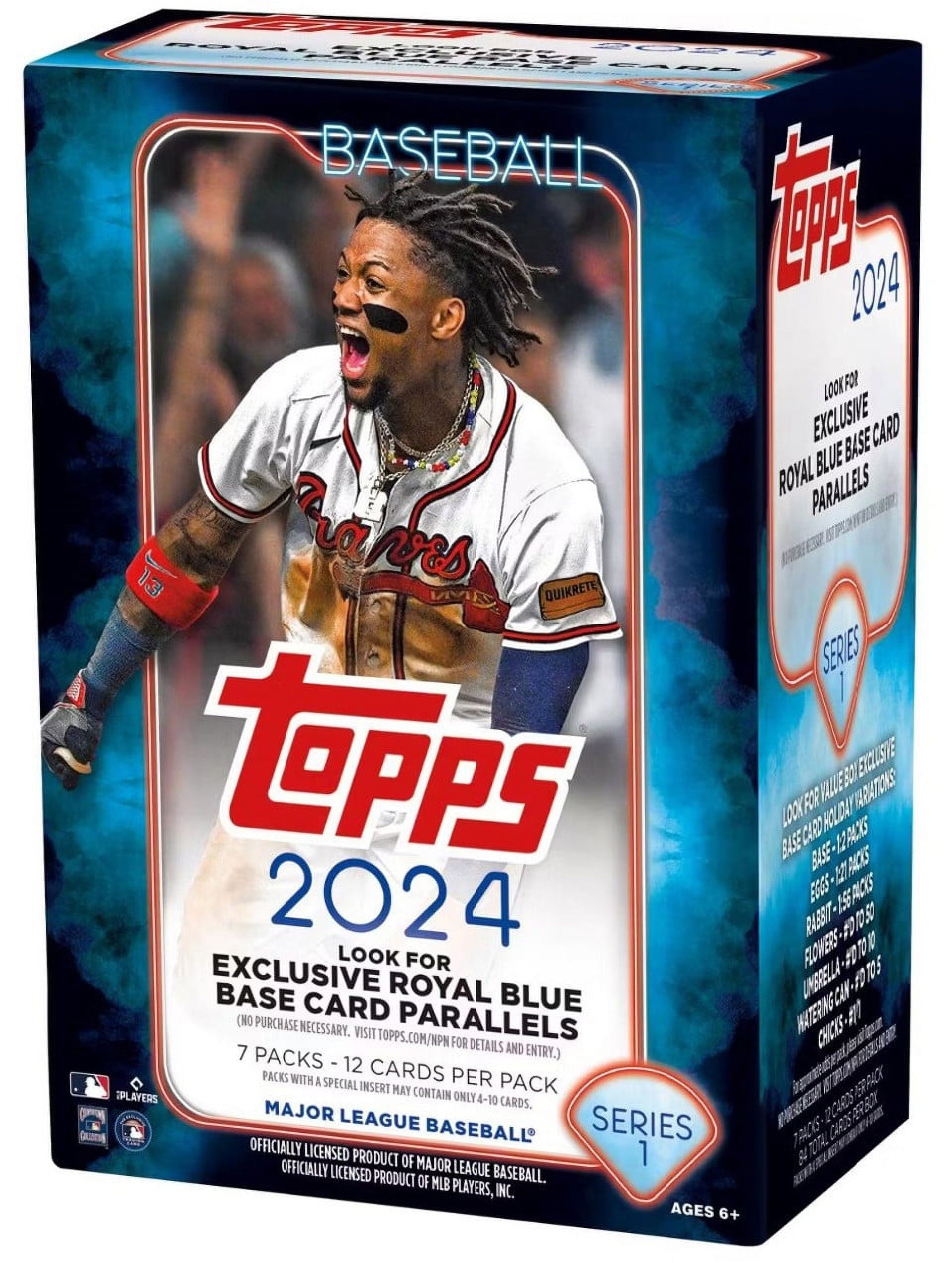 2024 Topps Series 1 Baseball Value Box - 7 Packs Per Box