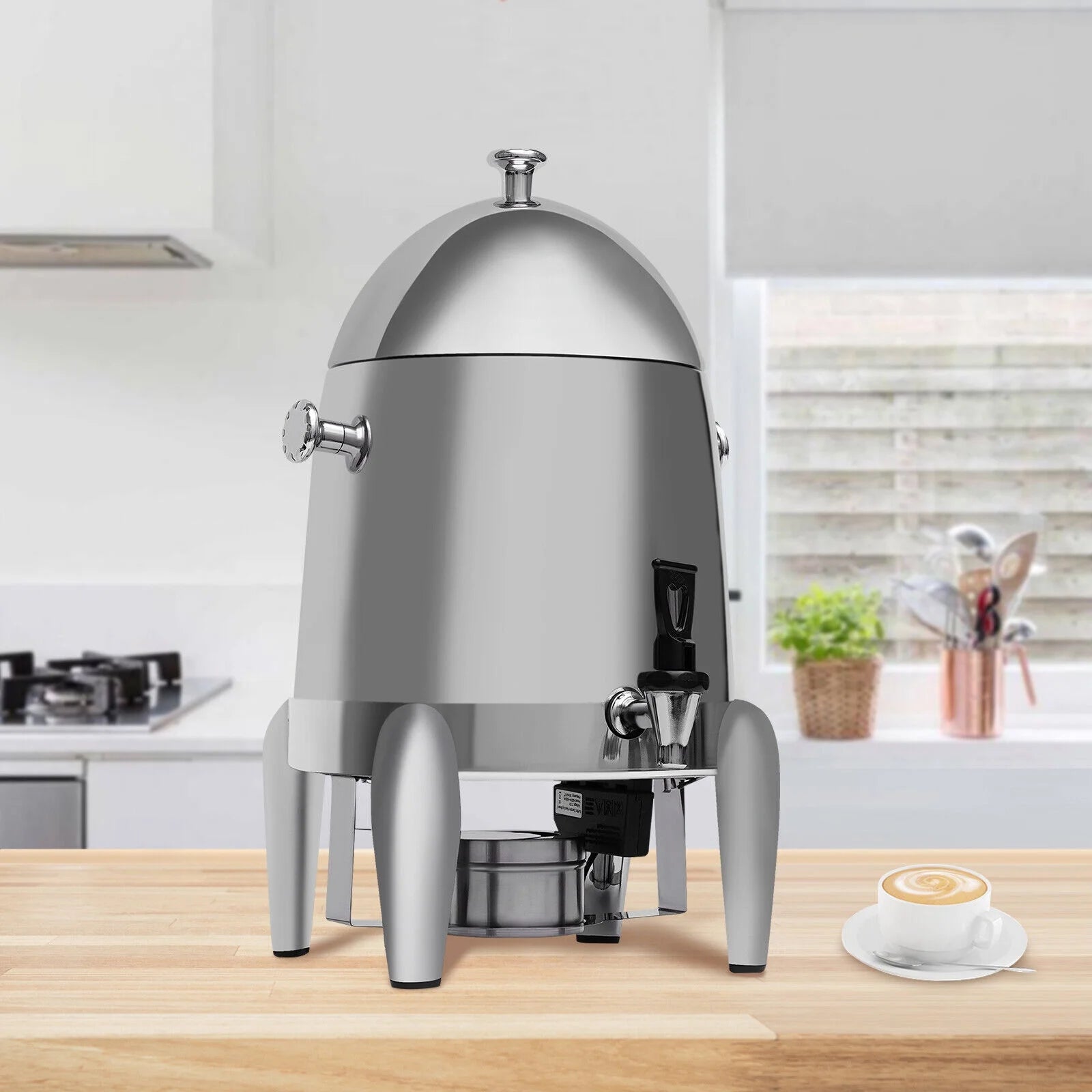 12L Commercial Electric Coffee Urn Juice Brewer Warmer Hot Cold Drink Dispenser