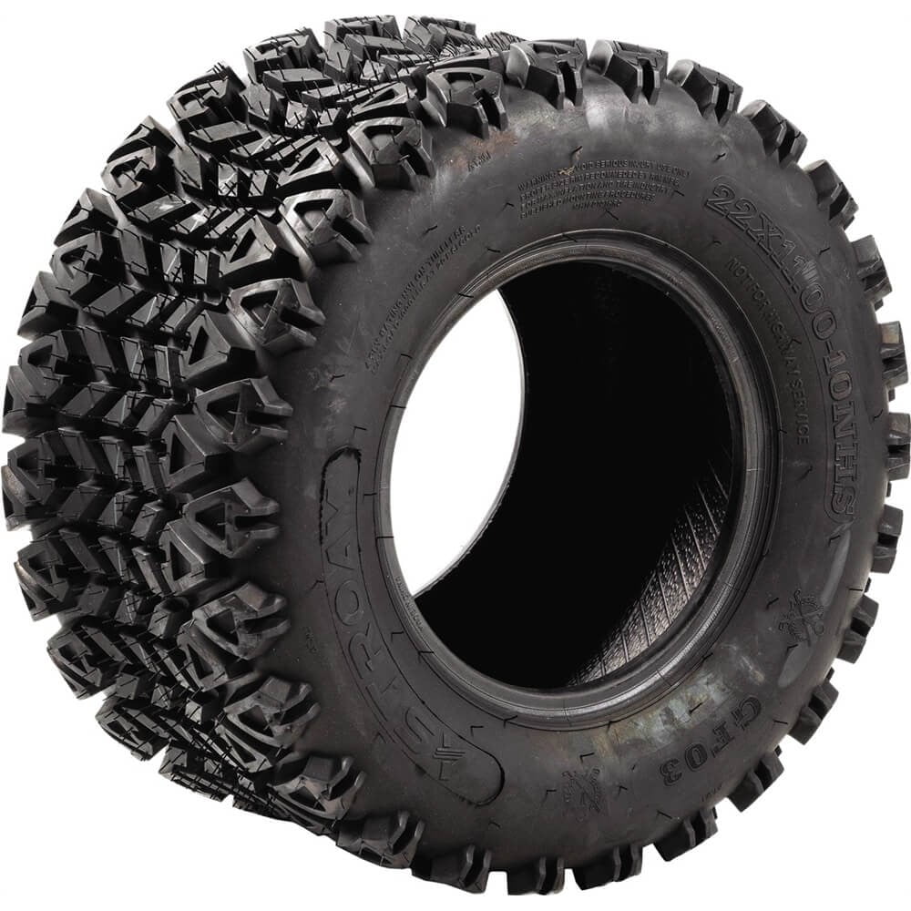 22 x 11 - 10 Astroay GF03 Golf Cart Tire