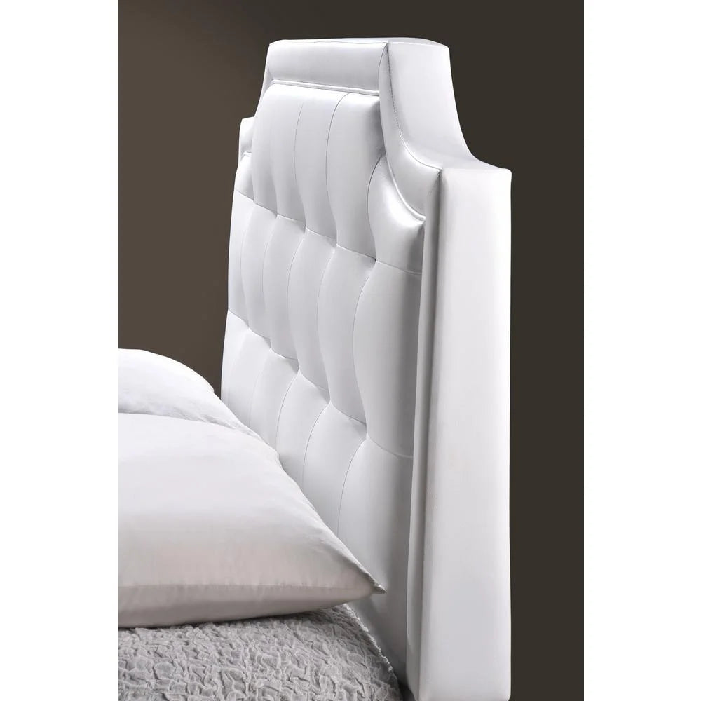Baxton Studio Carlotta Modern Bed with Upholstered Headboard , Multiple Sizes, Multiple Colors