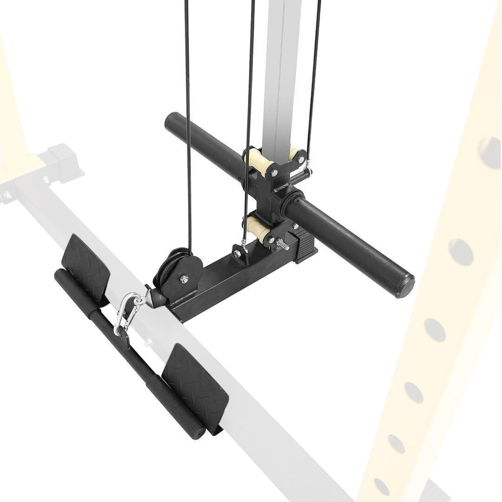 BalanceFrom PC-1 Series 1000lb Capacity Multi-Function Adjustable Power Cage Power Rack with Optional Lat Pull-down and Cable Crossover, Power Cage Only