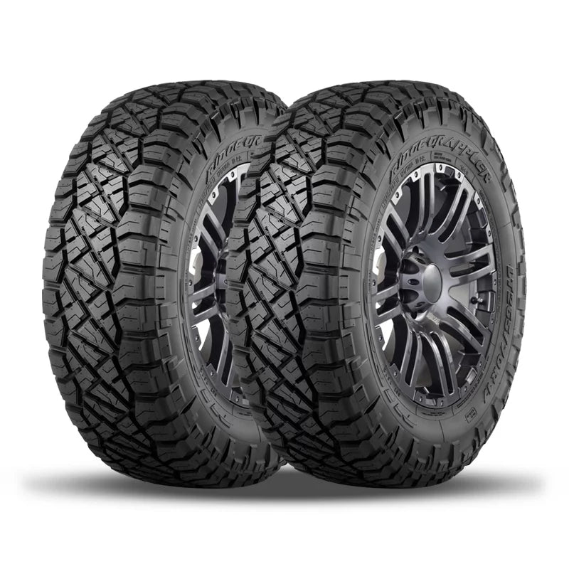 2 Nitto Ridge Grappler 33x12.5x22 114Q 12 Ply Mud/All Terrain Hybrid Tires 217270 / 33/1250/22 / 33125022