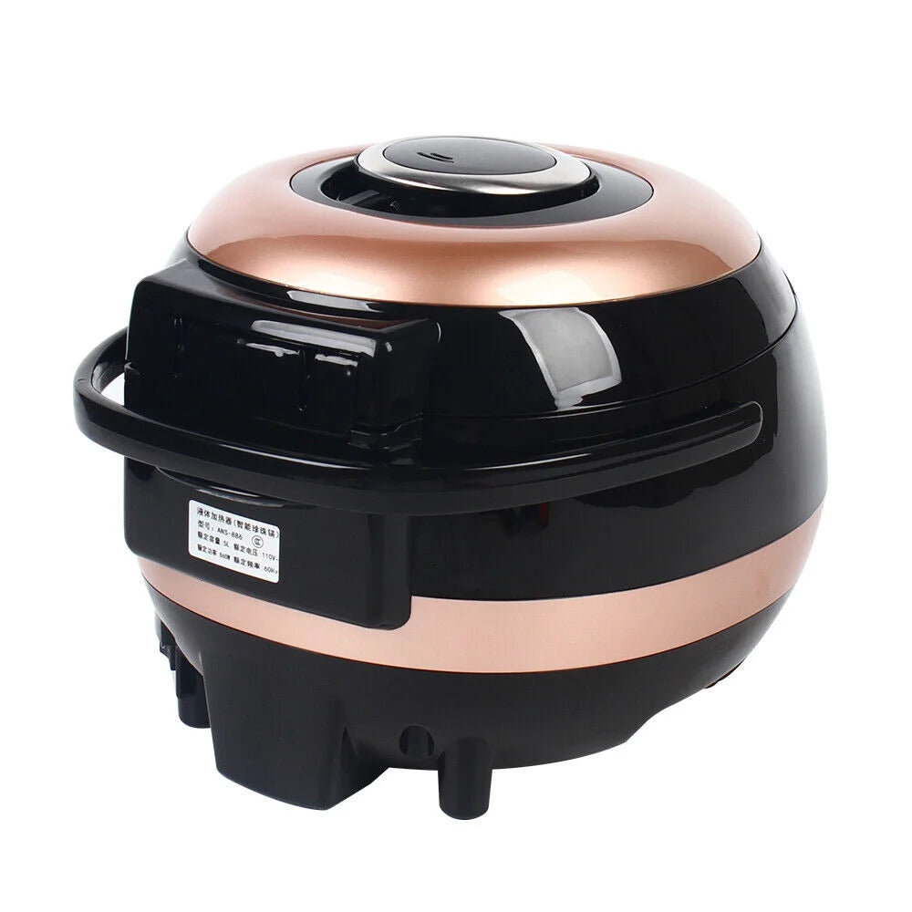 110V 5L Fully Automatic Tapioca Bubble Tea Pearl Maker Machine Nonstick Pot