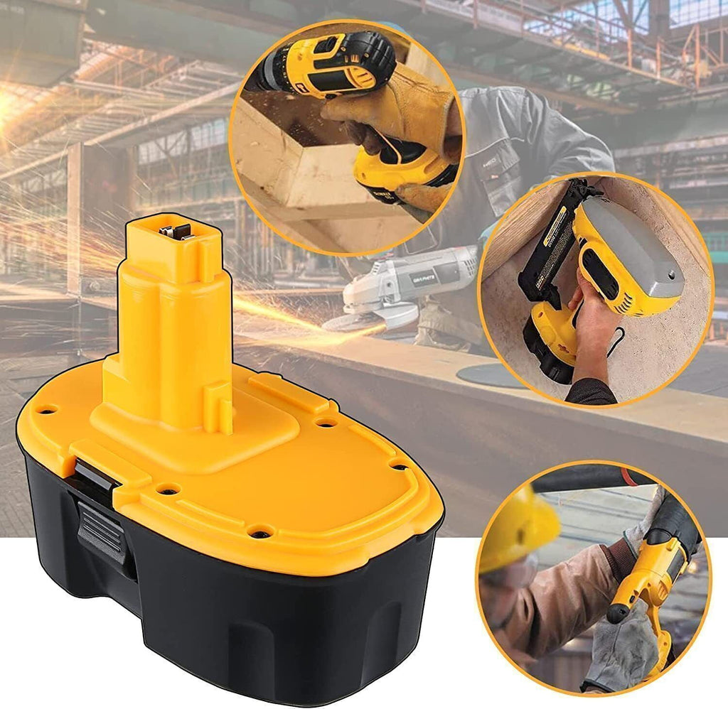 2Pack 18V Battery for Dewalt 18 Volt XRP Battery DC9096-2 DC9098 DC9099 DW9096