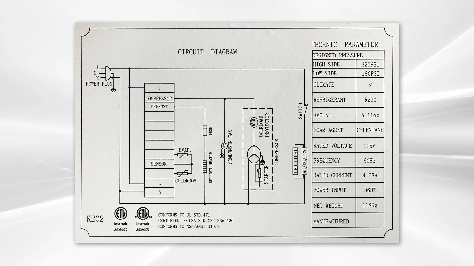36" Deli Case Meat/Seafood Display Showcase Commercial Refrigerator Cooler Case for Restaurant display for merchandiser Stainless Steel Curved Glass DC92