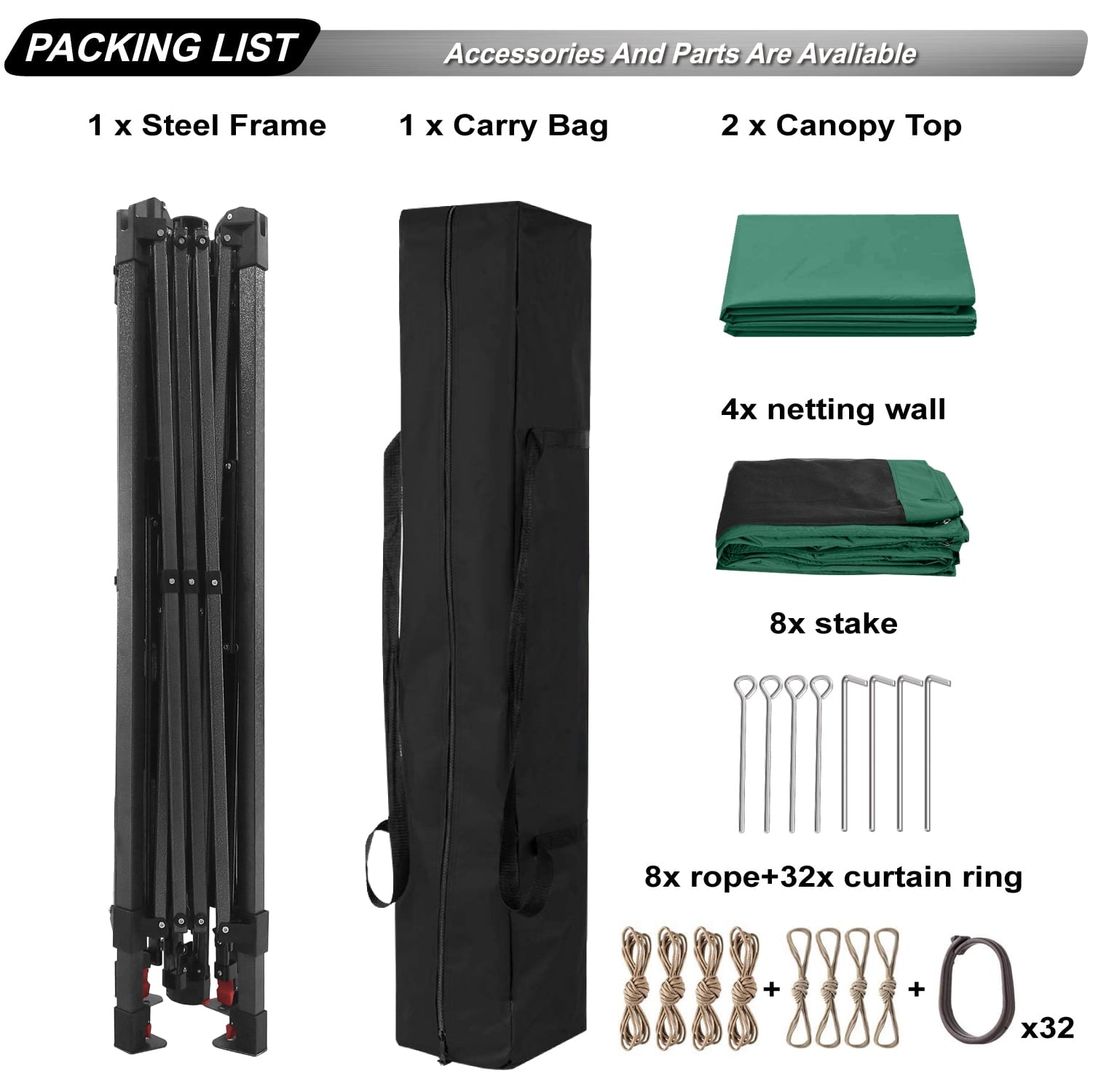 ABCCANOPY 13'x13' Gazebo Tent Outdoor Pop up Gazebo Canopy Shelter with Mosquito Netting, Brown