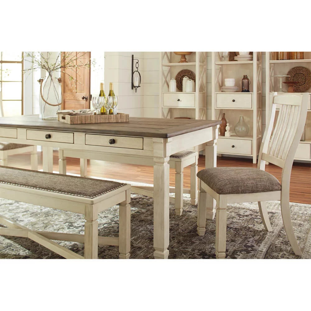 Ashley Furniture Bolanburg Dining Table in White