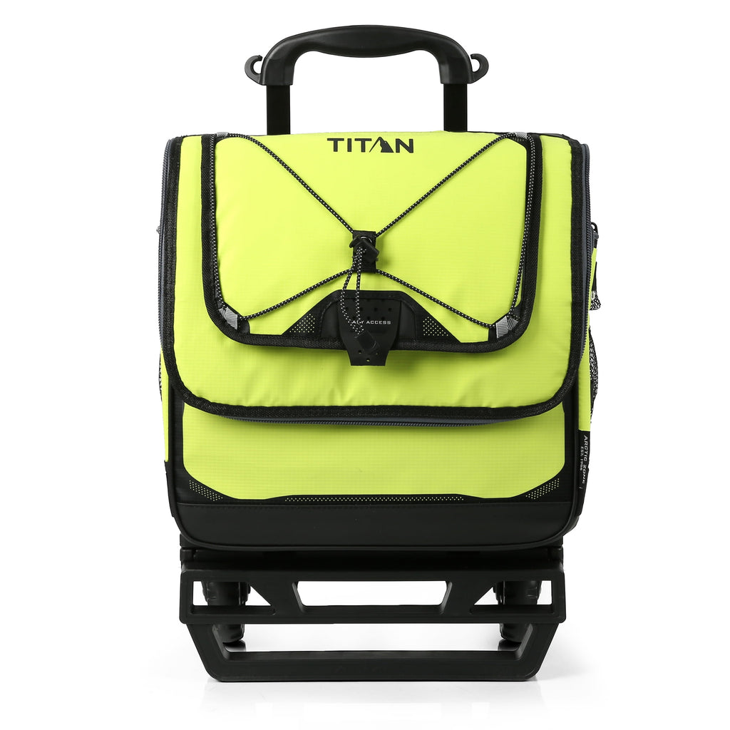 Arctic Zone® Titan Deep Freeze® 60(50+10) Can/40 Quart Wheeled Cooler - Process Blue