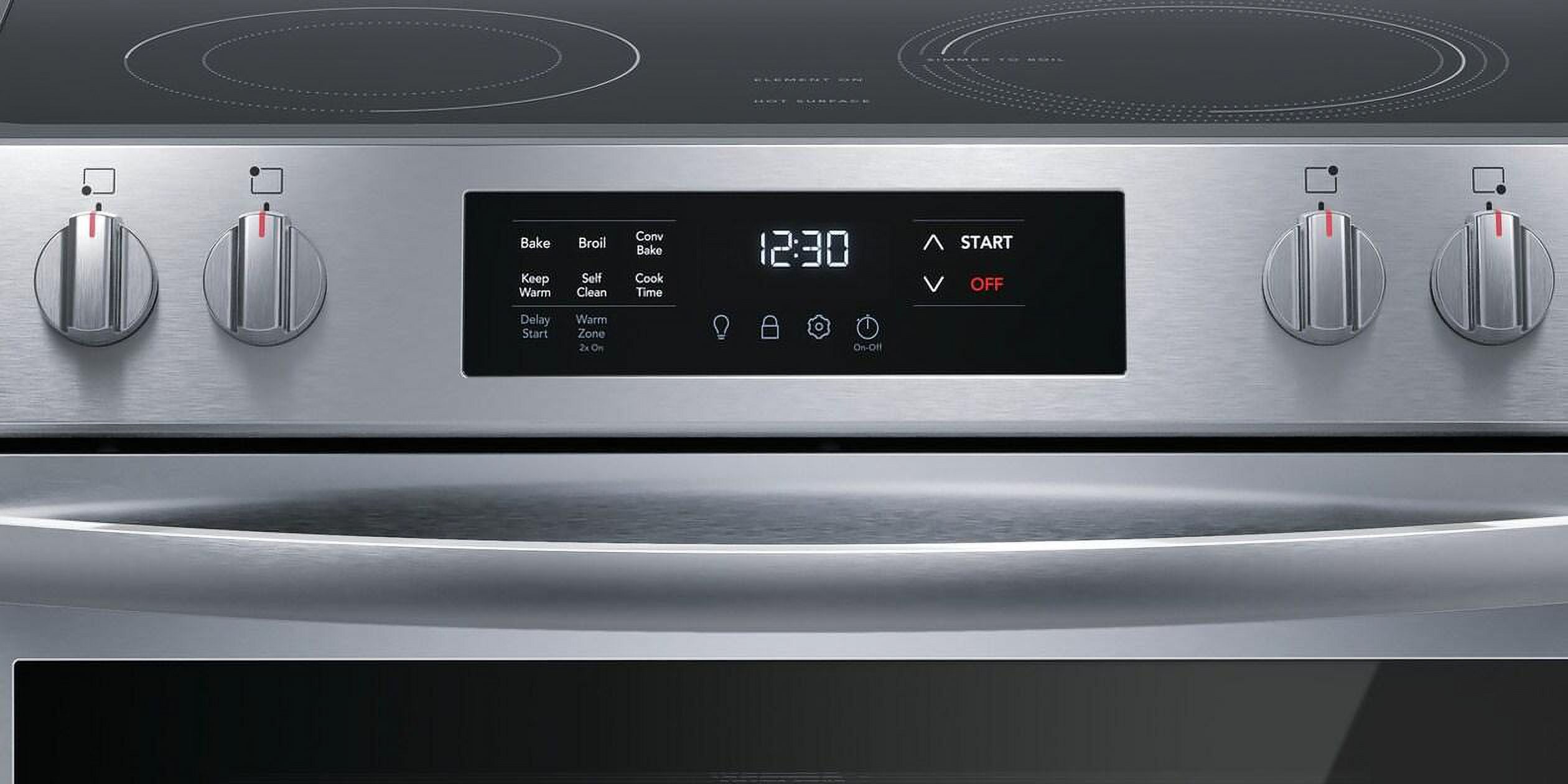 30" Front Control Electric Range