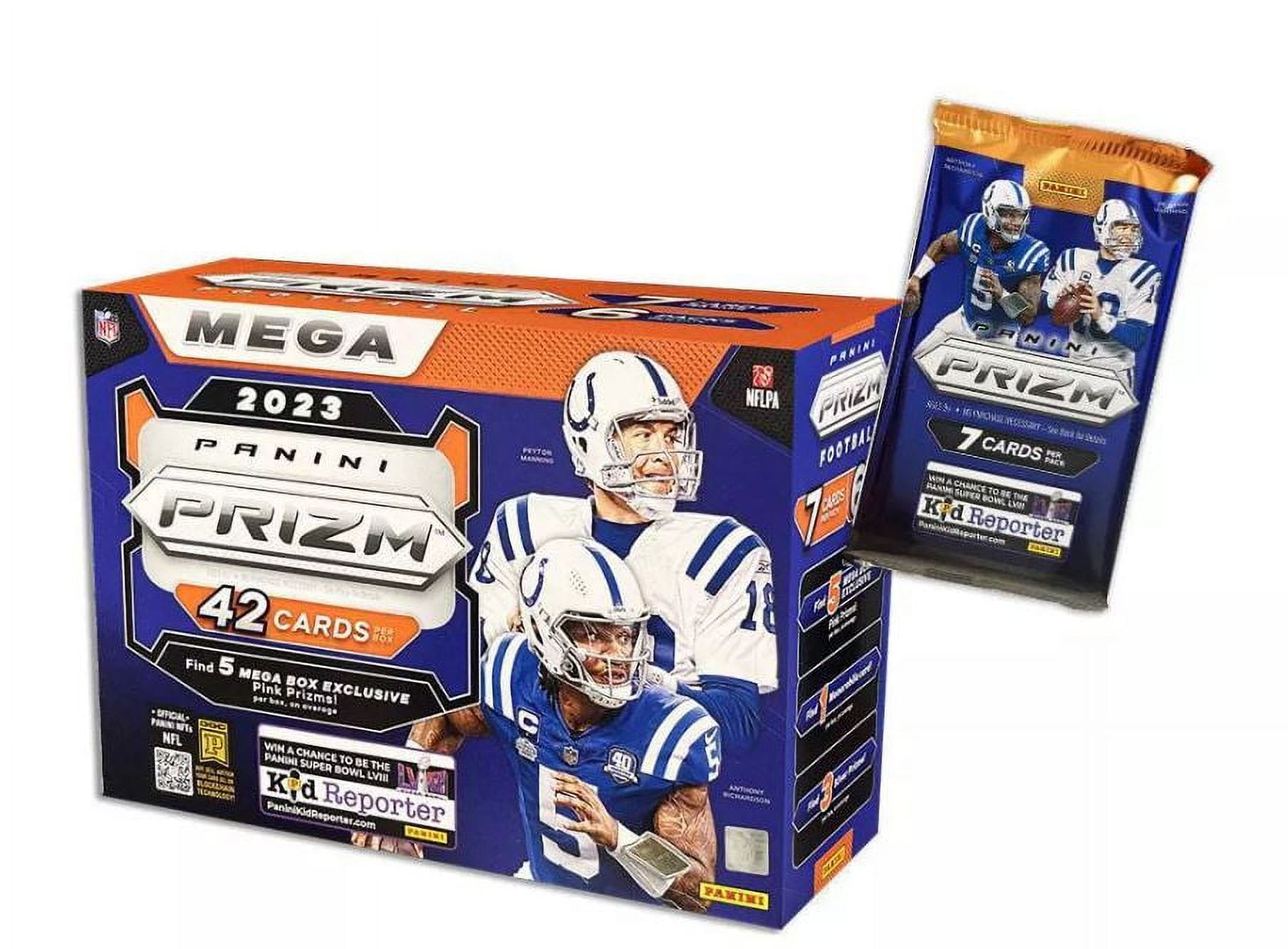 2023 NFL Prizm Football Mega Box