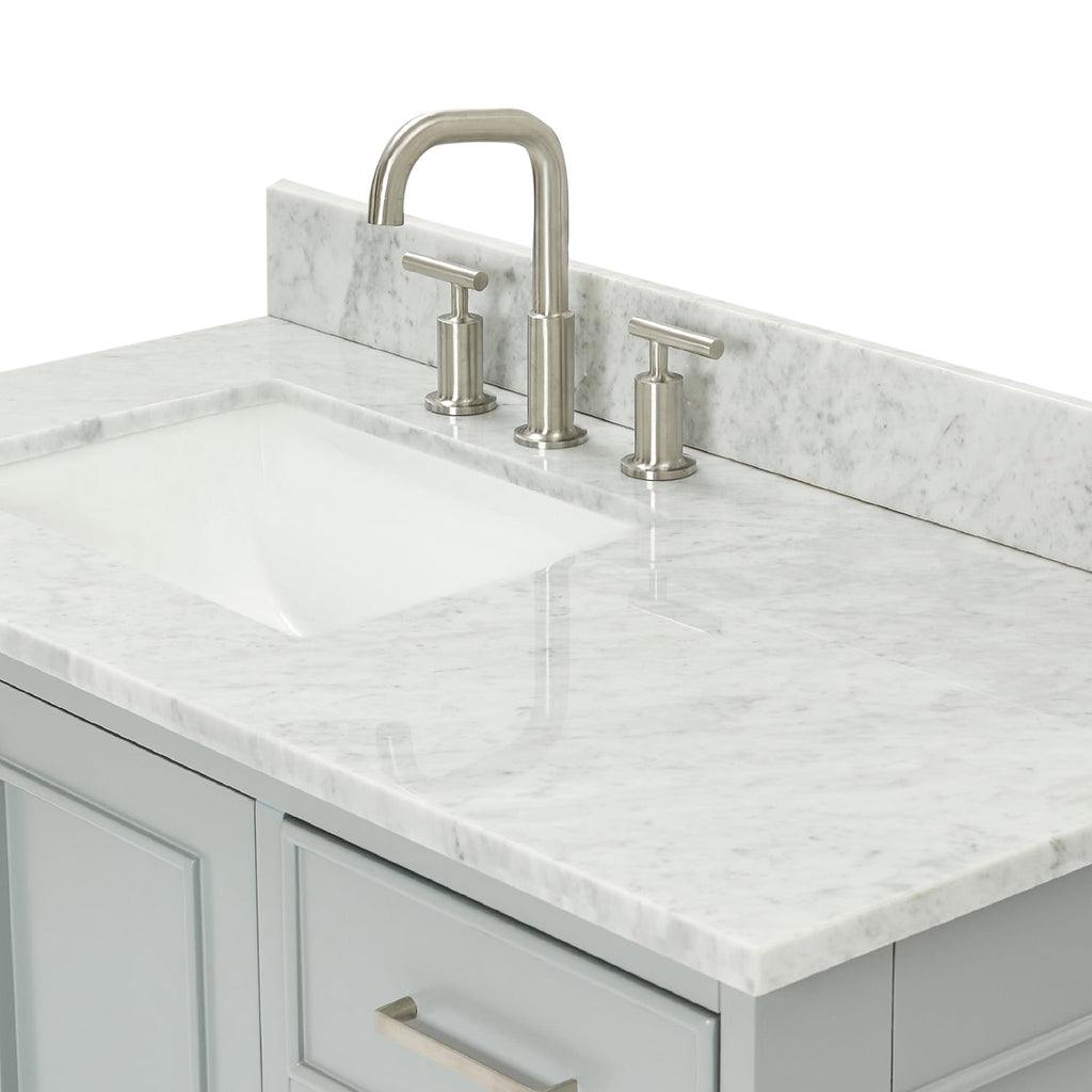 Ariel M043slcw2rvo Stafford 43" Free Standing Single Basin Vanity Set - Grey