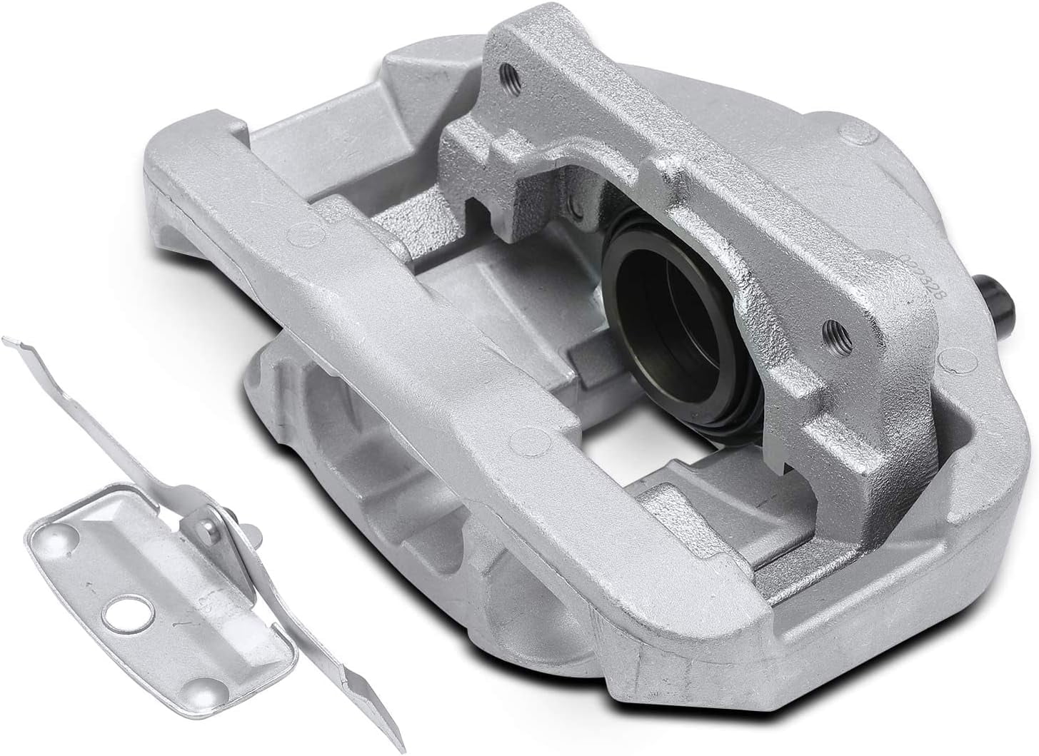 A-Premium Disc Brake Caliper Assembly with Bracket Compatible with BMW 525i 2004-2006, 528i 2008-2010, 530i 2004-2007 - Front Right Passenger