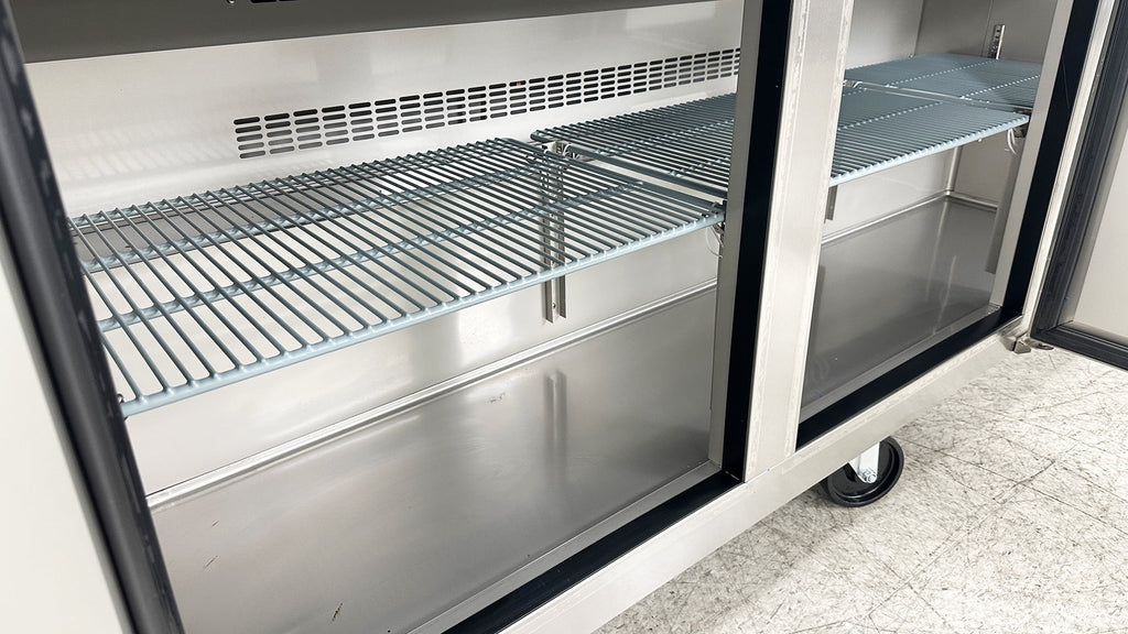 72 in. Commercial Undercounter Freezer 19 Cu.Ft. Stainless Steel Three-Door Commercial Freezer Heavy Duty