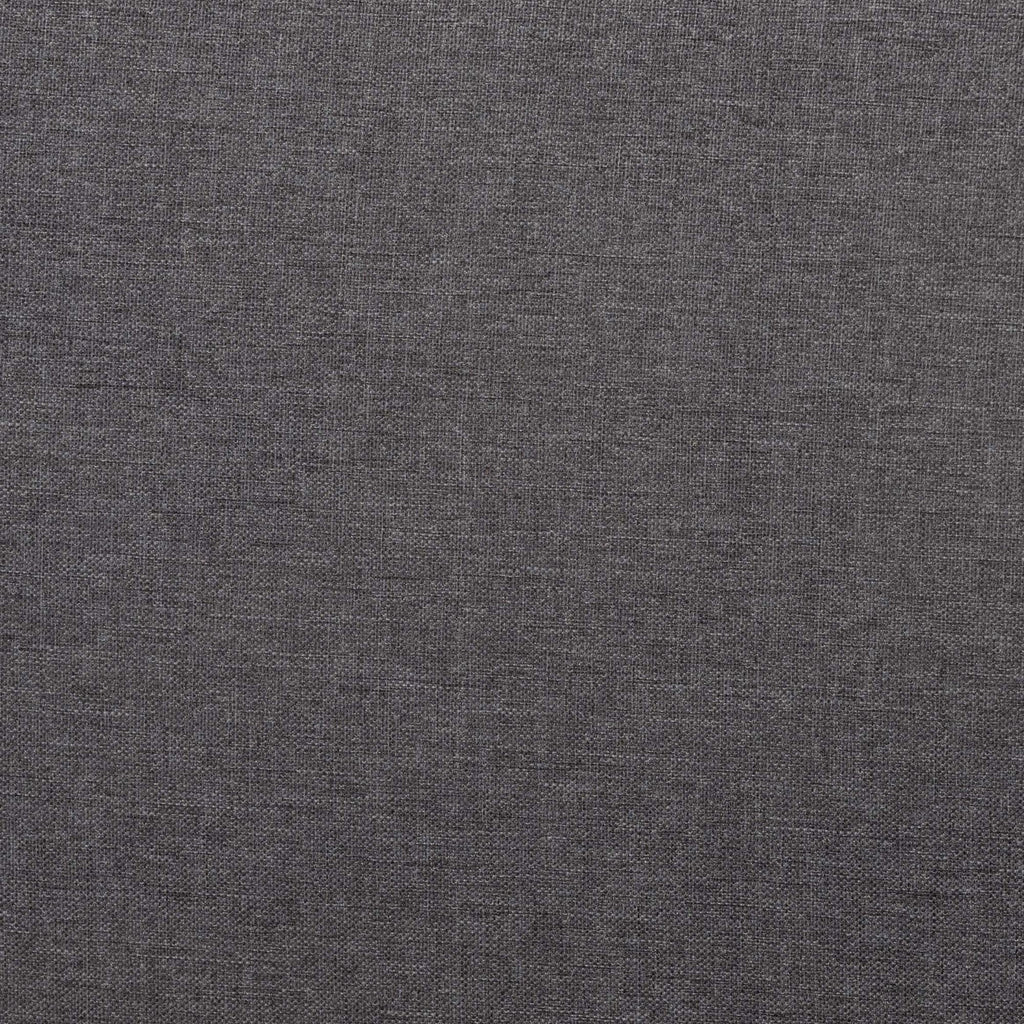 Baxton Studio Eliseo Mid-Century Modern Dark Grey Fabric and Walnut Brown Finished Wood Queen Size Platform Bed