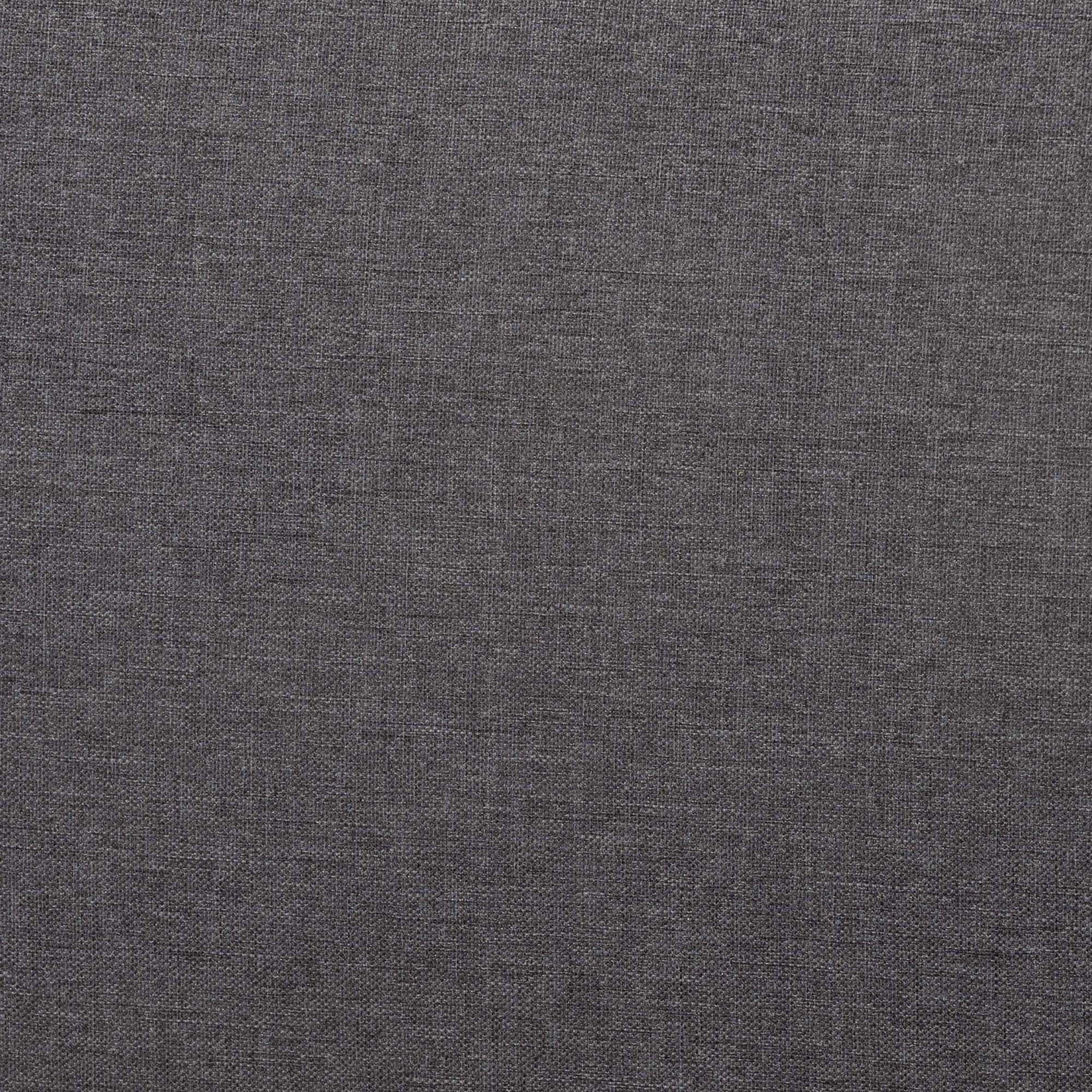 Baxton Studio Eliseo Mid-Century Modern Dark Grey Fabric and Walnut Brown Finished Wood Queen Size Platform Bed