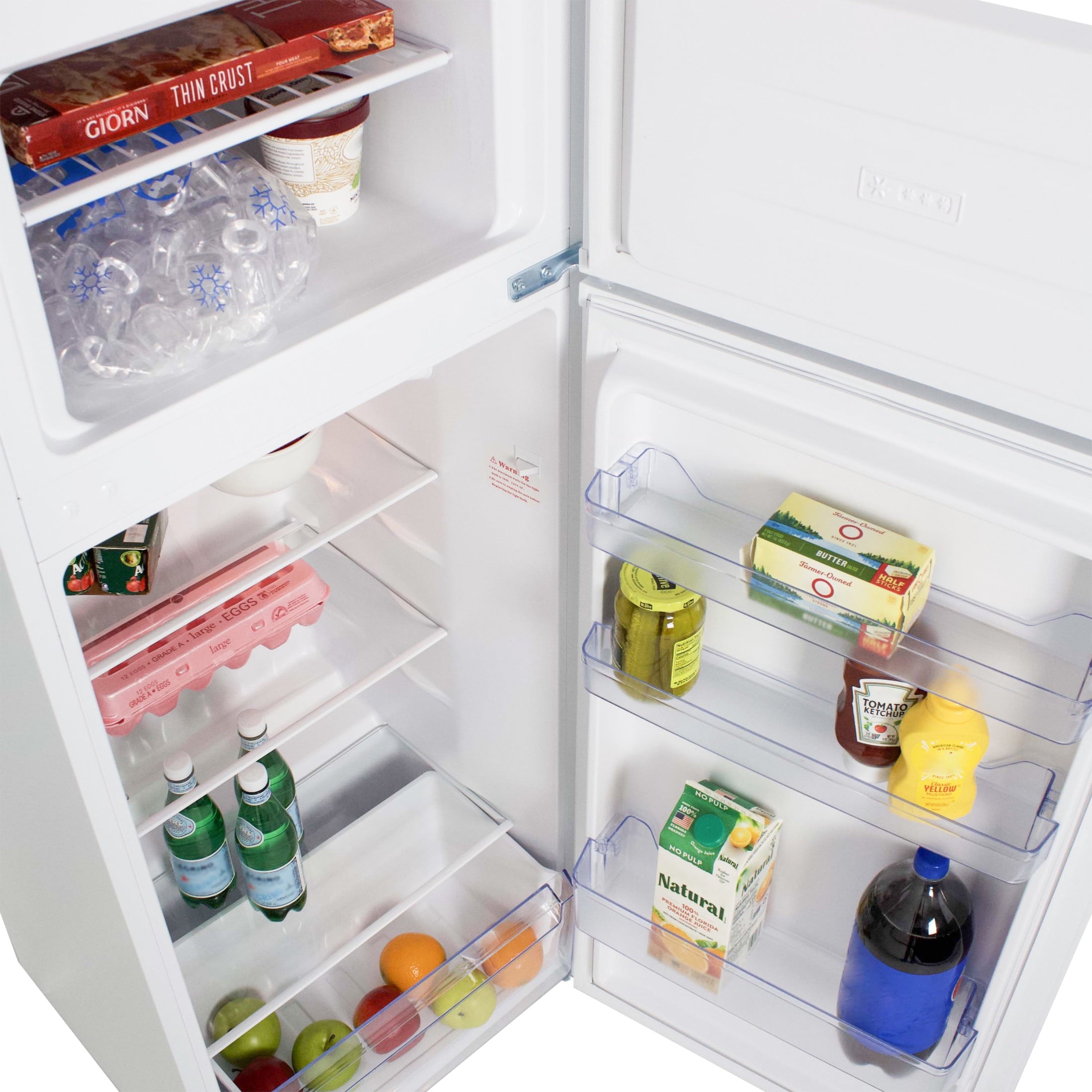 Avanti 22 in. 7.3 Cu. Ft. Top Freezer Refrigerator - White