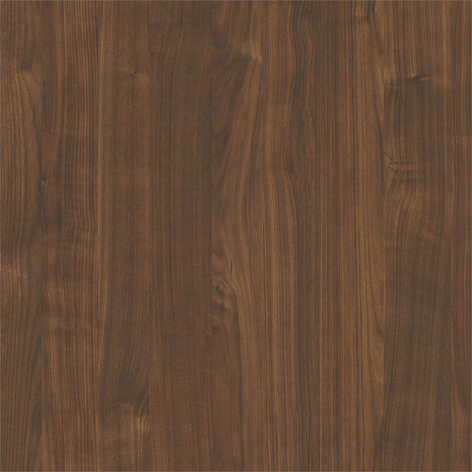 Ameriwood Home Lennon Tall 5 Drawer Dresser, Medium Brown and Faux Rattan