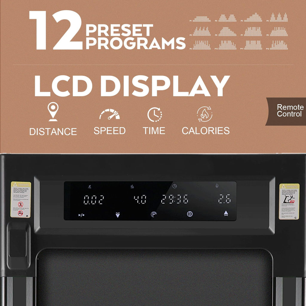 ANCHEER Treadmills, 2 in 1 Folding Treadmill, Walking Pad Treadmill Under Desk for Home Use, Portable Treadmill with Remote Control, Installation-Free