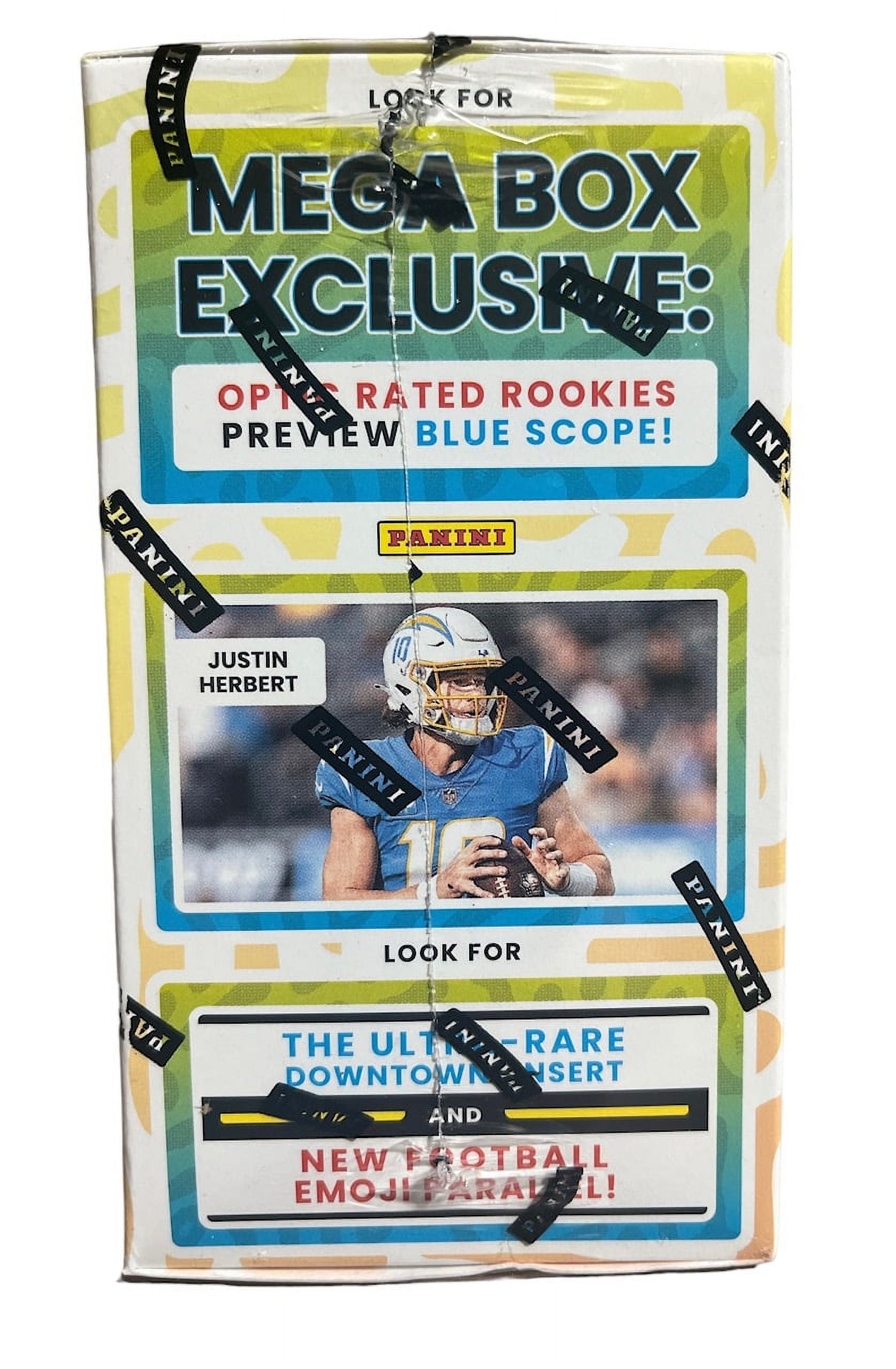 2023 Panini NFL Donruss Football Trading Card Mega Box