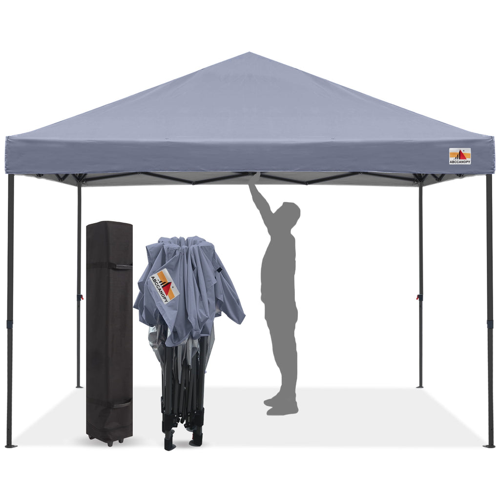 ABCCANOPY 10 ft x 10 ft Easy Pop up Outdoor Canopy Tent, White