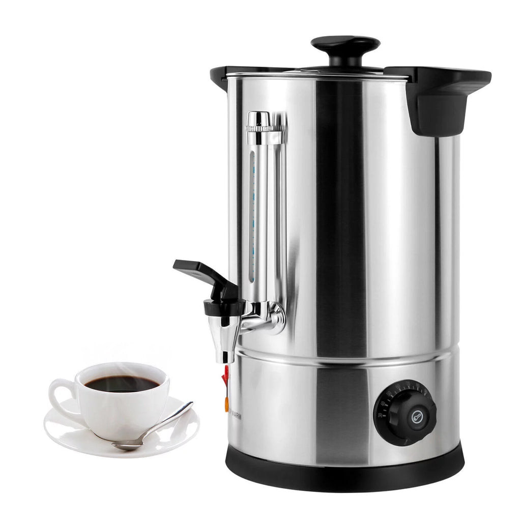 8L/2.11gal Premium Commercial Coffee Machine Large Stainless Steel Coffee Maker