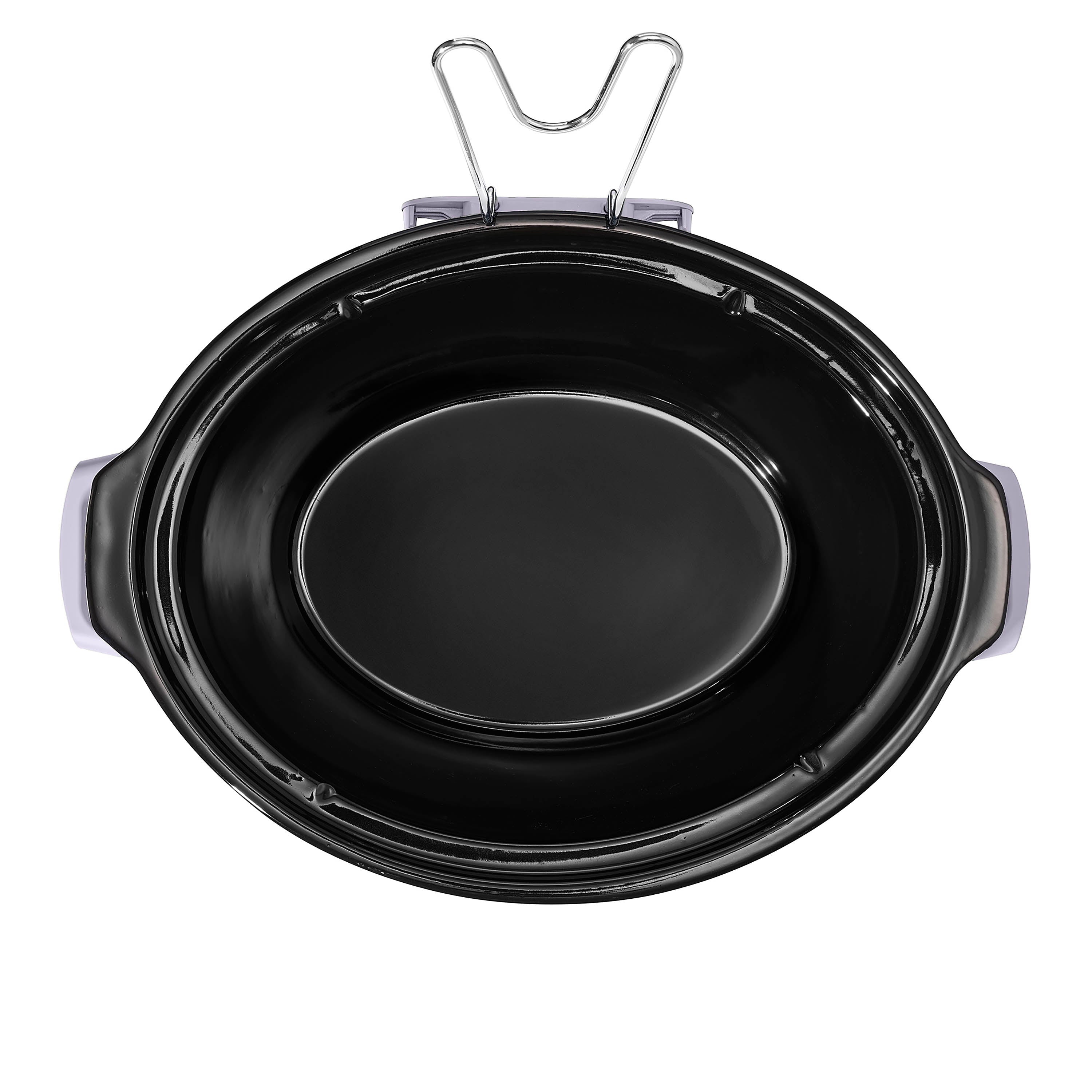 Beautiful 6 Qt Programmable Slow Cooker, White Icing by Drew Barrymore