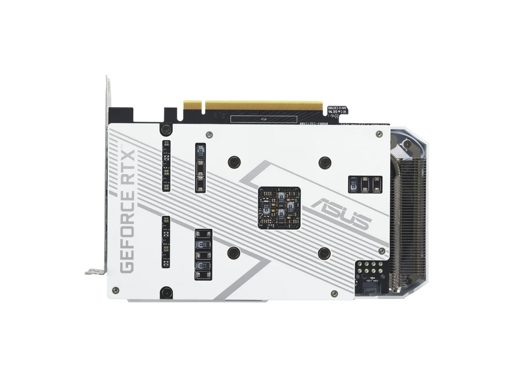 ASUS Dual GeForce RTX 3060 White OC Edition 12GB GDDR6 (PCIe 4.0, 12GB GDDR6, HDMI 2.1, DisplayPort 1.4a, 2-slot design, Axial-tech fan design, 0dB technology) DUAL-RTX3060-O12G-WHITE