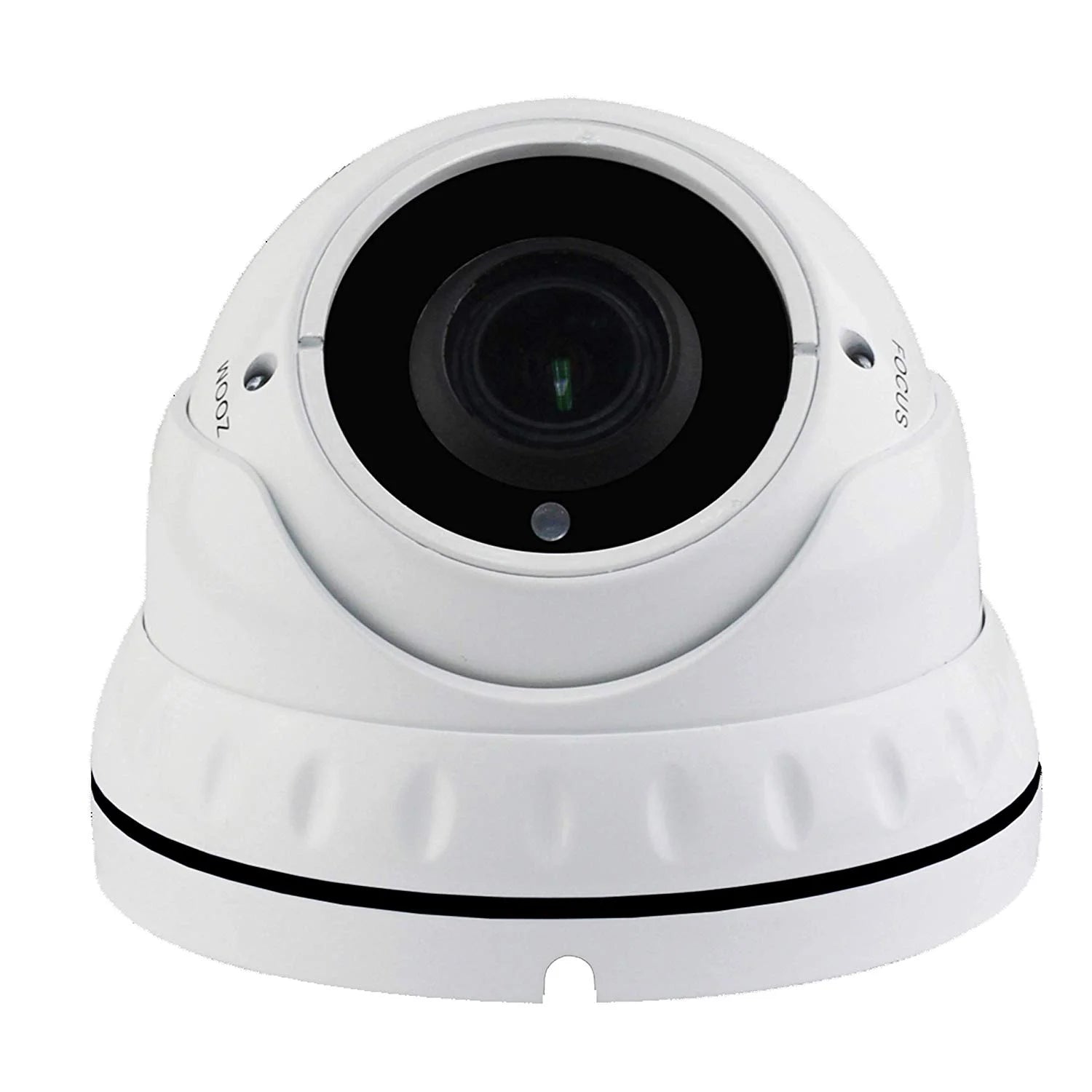 2MP 4IN1 TVI/AHD/CVI/CVBS 2.8-12MM LENS SURVEILLANCE DOME CAMERA DWDR OSD MENU INDOOR OUTDOOR FOR CCTV DVR HOME OFFICE SURVEILLANCE SECURITY (WHITE)