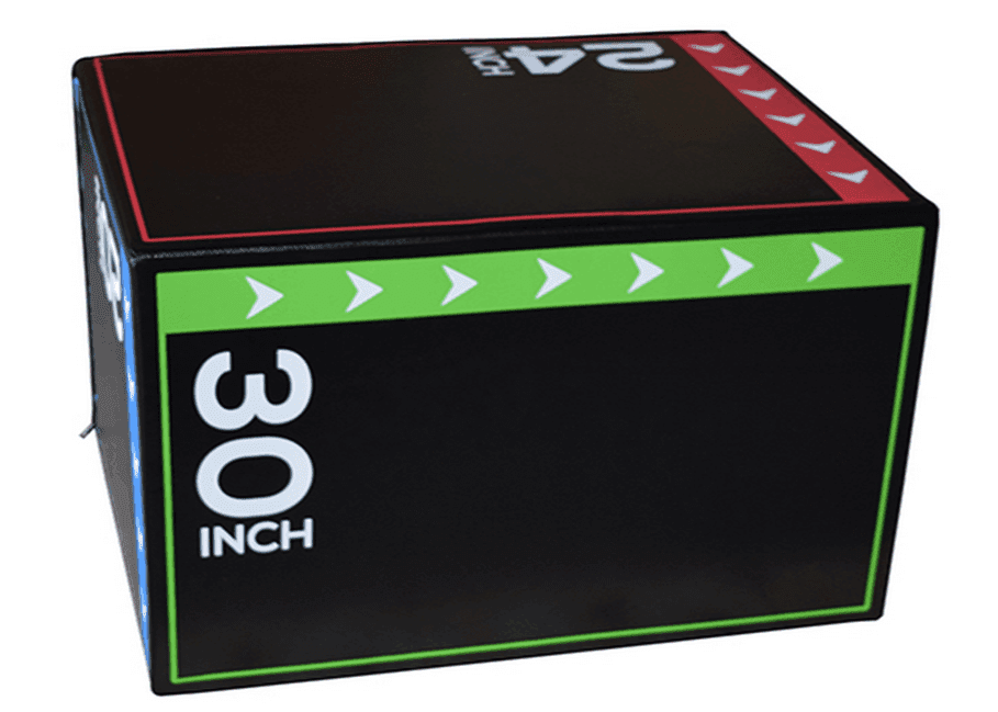 BalanceFrom 3 in 1 - 20"x24"x30" Foam Plyometric Box Jumping Exercise, 16-Pound