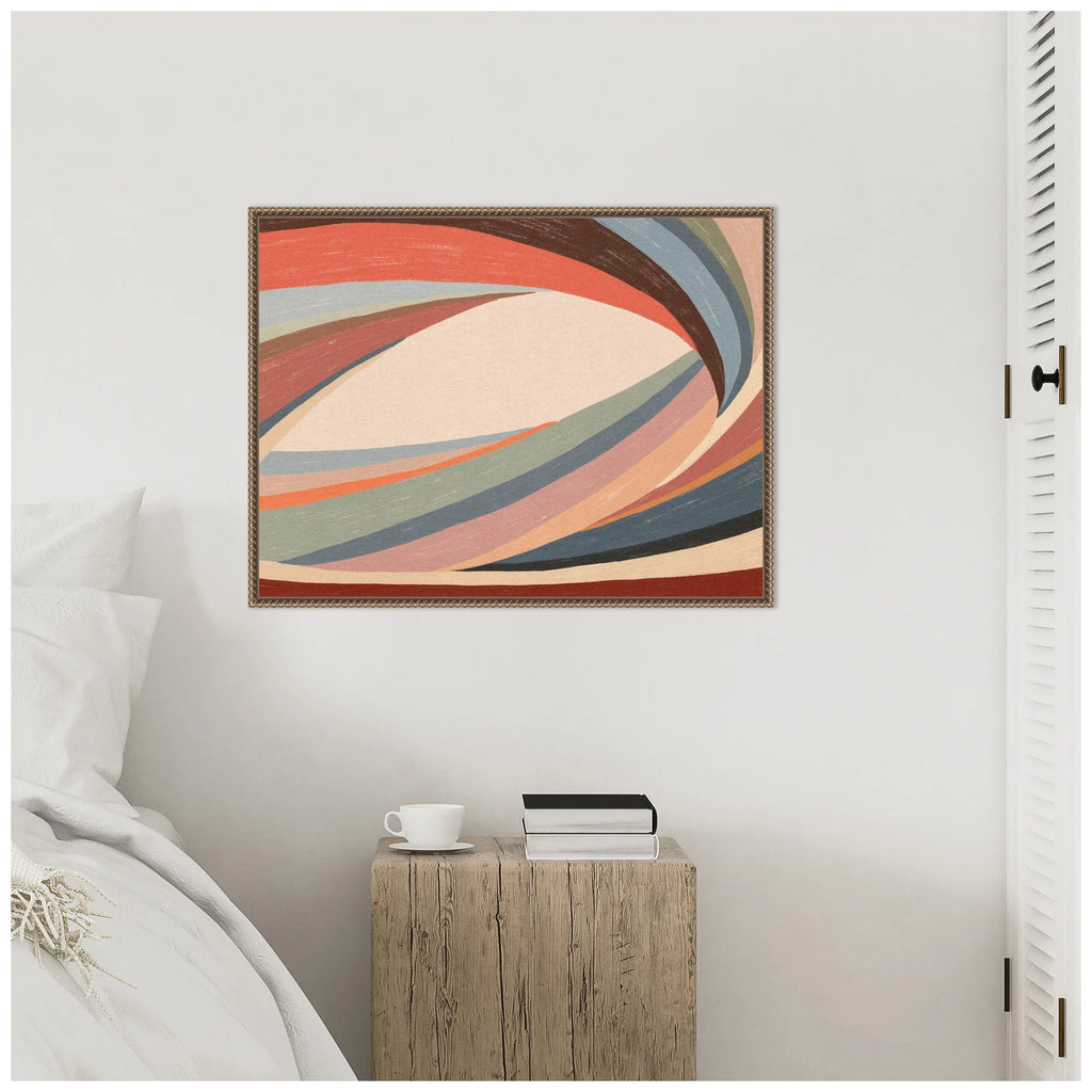 Amanti Art Tunnel Vision Framed Canvas Wall Art Print