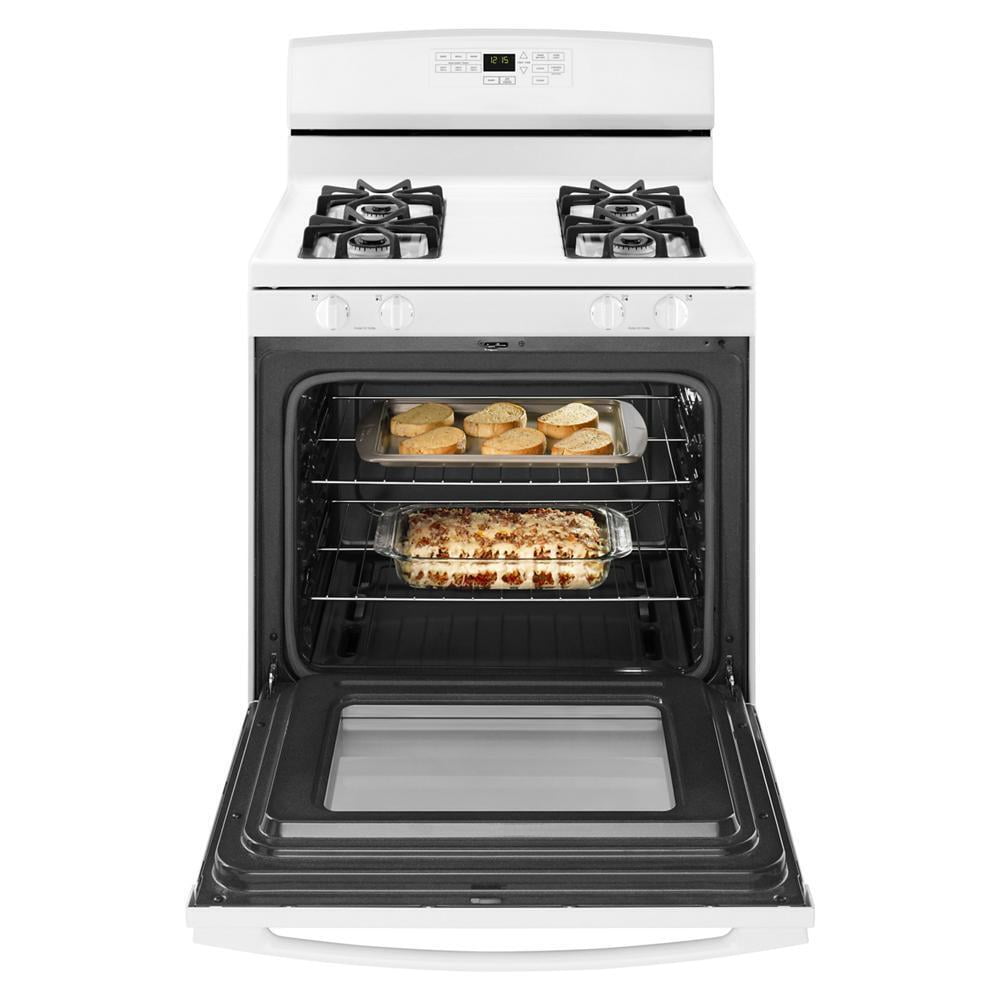 Amana Agr6603sf 30" Wide 5.0 Cu. Ft. Free Standing Gas Range - White