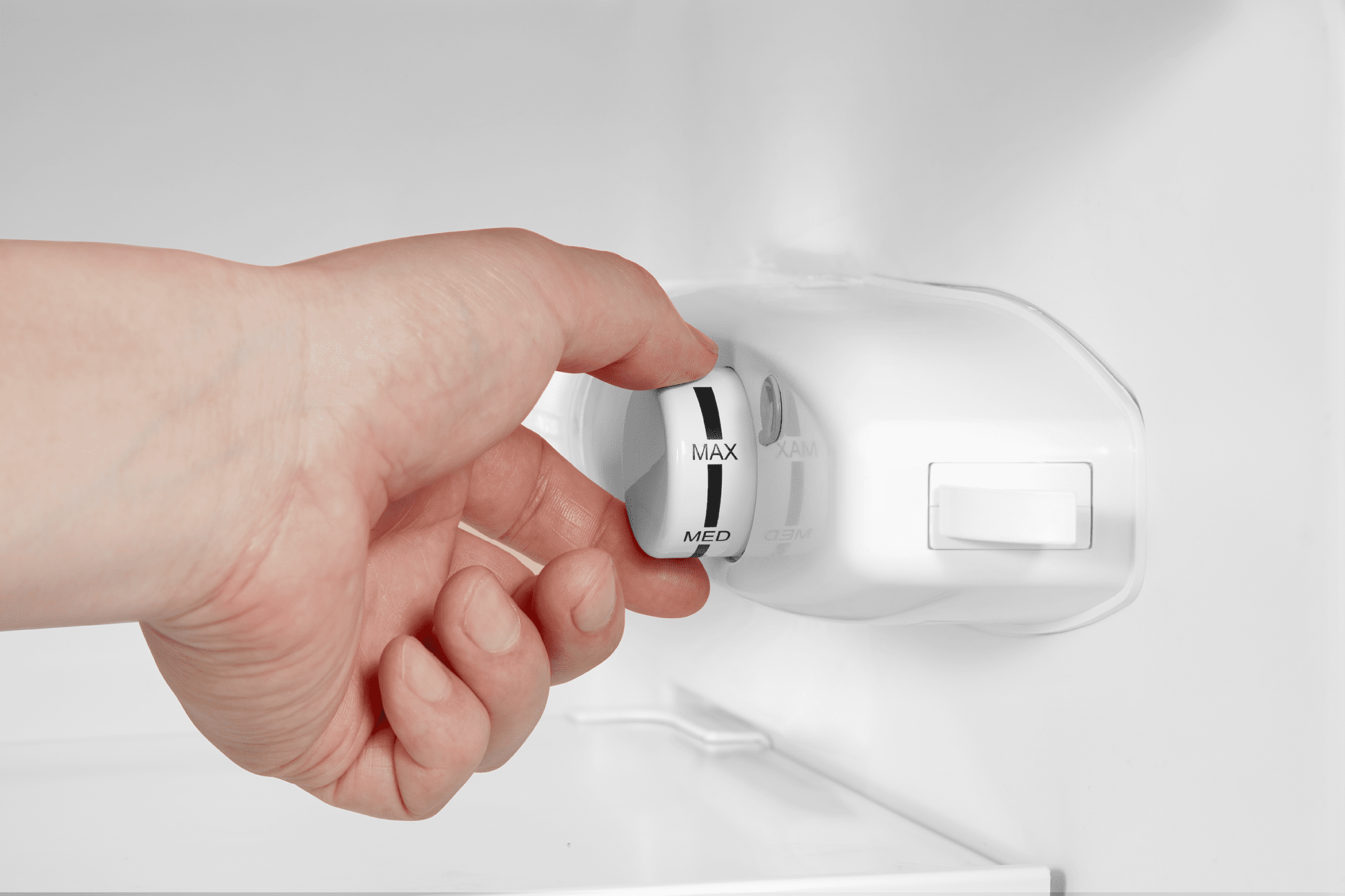 Arctic King 3.2 Cu ft Two Door Compact Refrigerator with Freezer, Black Stainless Steel look