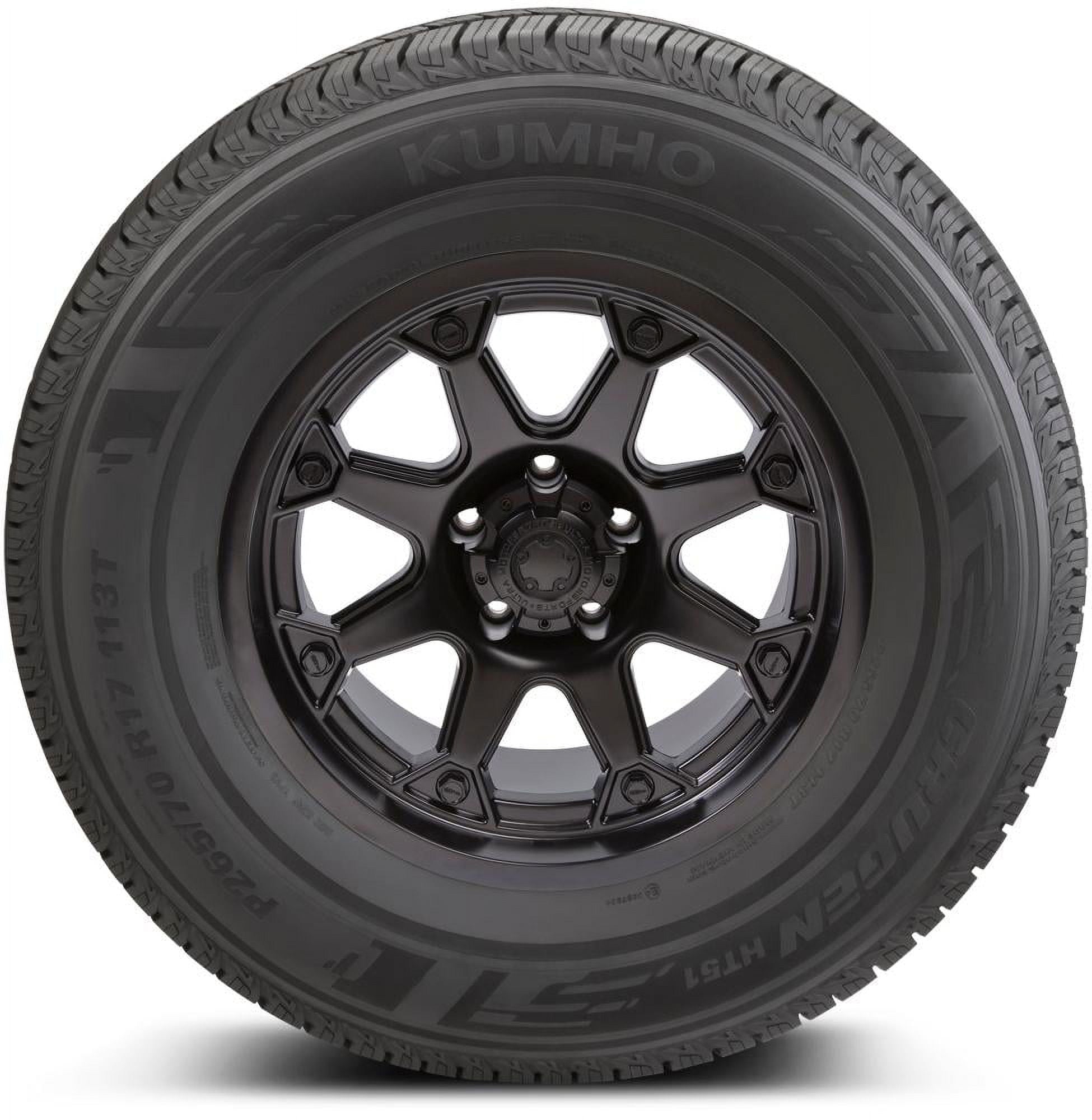 (Qty: 4) P245/75R16 Kumho Crugen HT51 109T tire