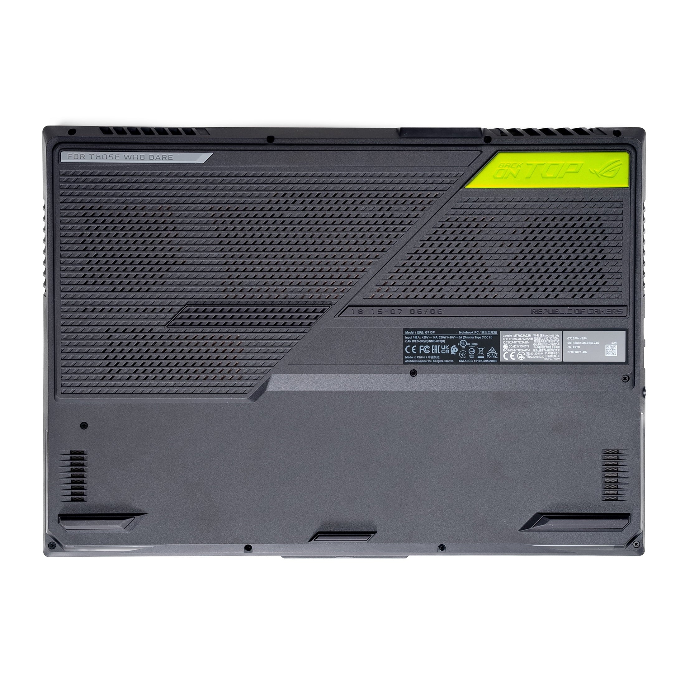 ASUS ROG Strix G17 17.3 inch WQHD 240Hz Gaming Laptop AMD Ryzen 9-7845HX NVIDIA GeForce RTX 4060 16GB DDR5 1TB SSD Eclipse Gray (2023)