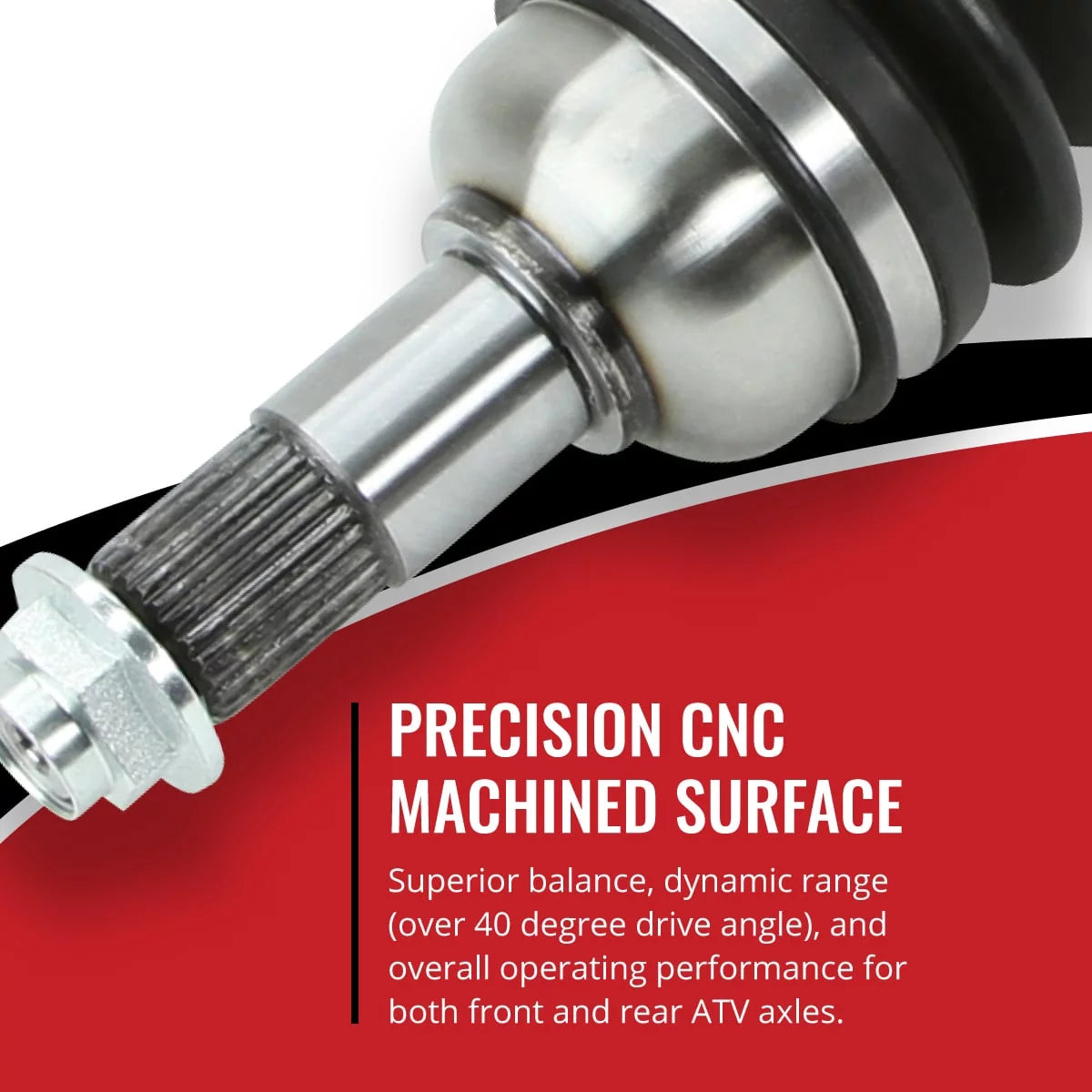 2 pc Sixity XT Front Left Right Axle compatible with Kubota 900 2009-2011 - RTV900T9 Early Model 4X4