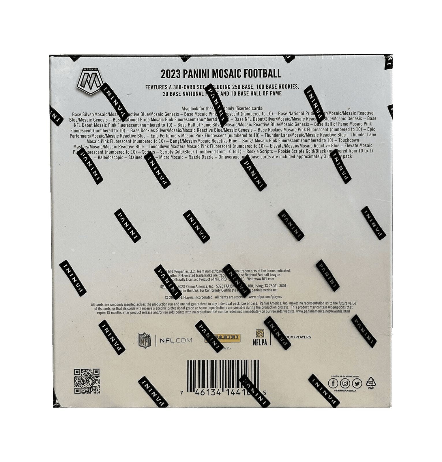 2023 Panini Mosaic NFL Football Trading Cards Mega Box