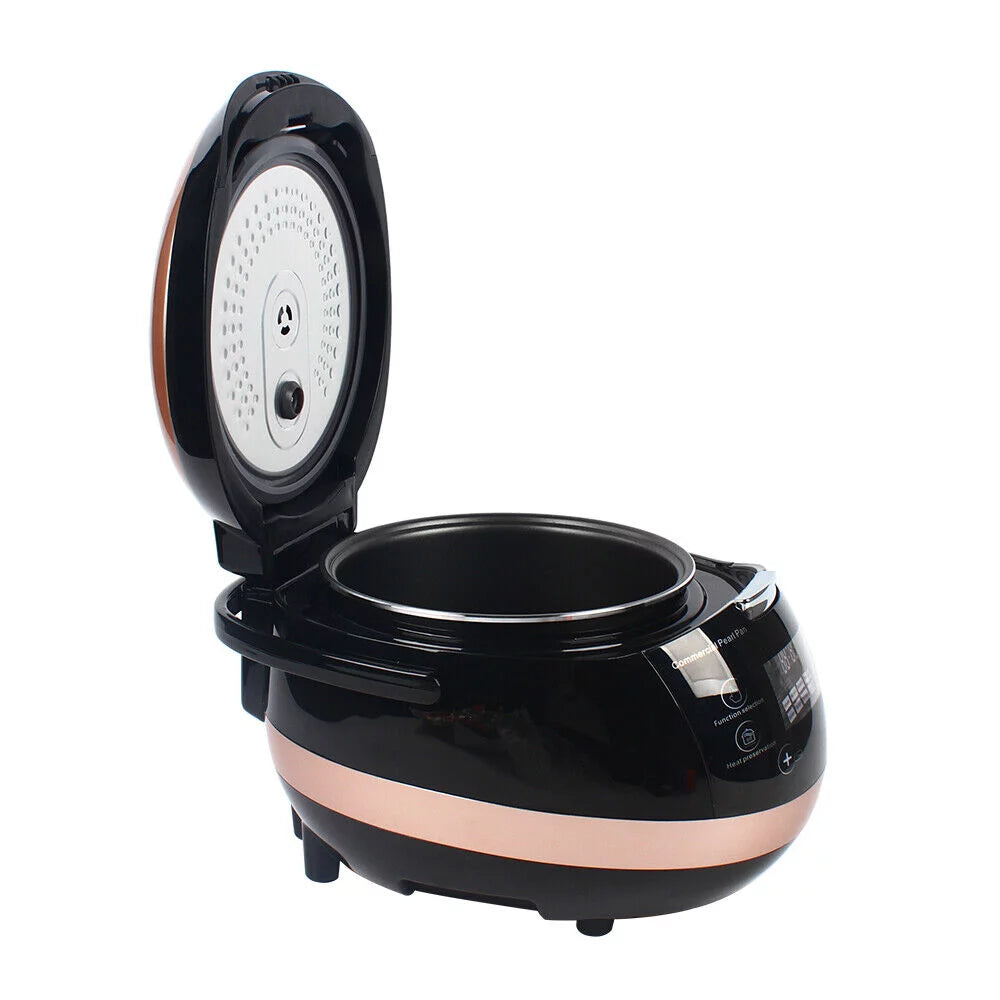 110V 5L Fully Automatic Tapioca Bubble Tea Pearl Maker Machine Nonstick Pot