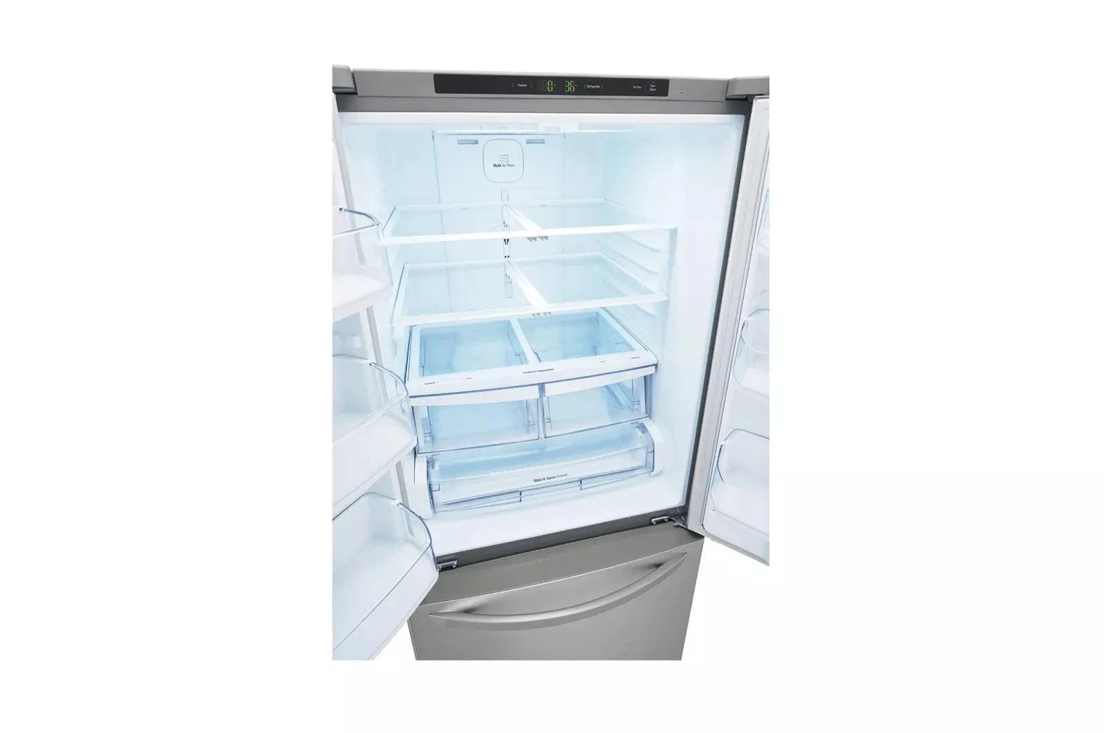 30" Wide Large Capacity 3 French Door Refrigerator