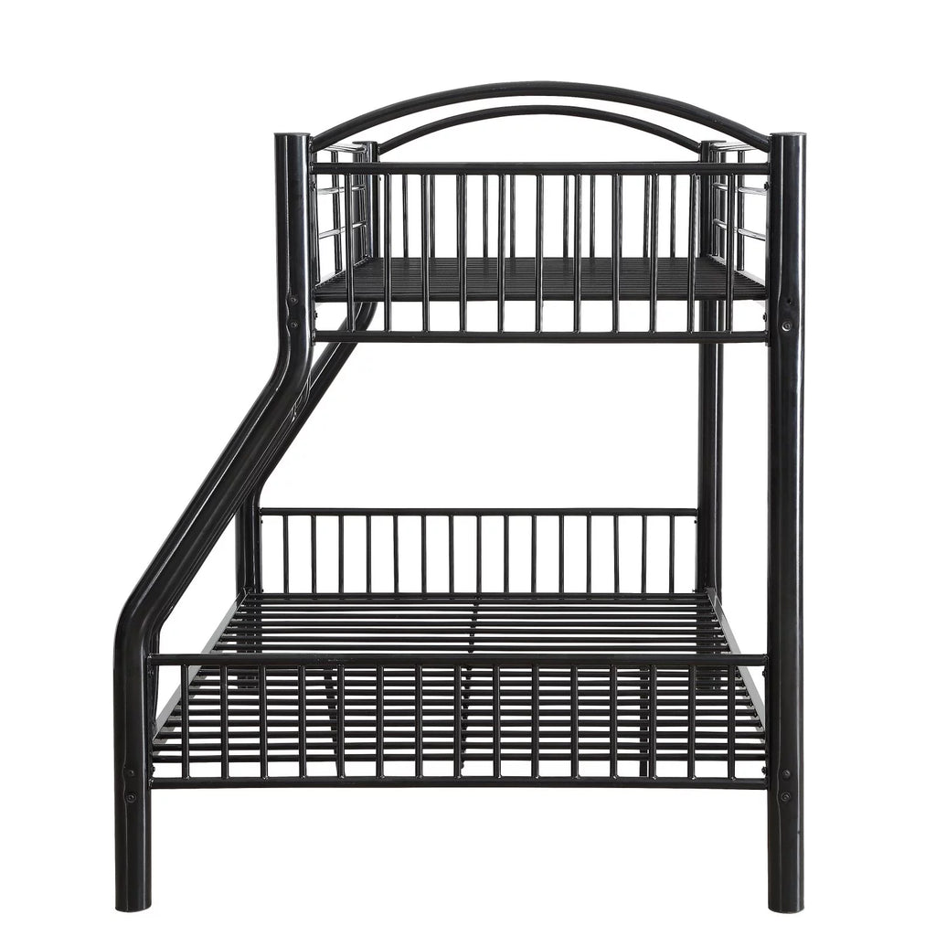 ACME Cayelynn Twin over Twin Metal Bunk Bed in Black
