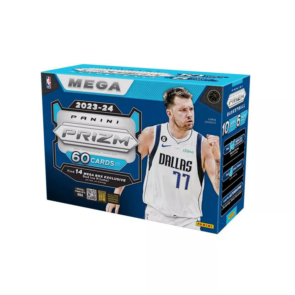 2023-24 Panini NBA Prizm Basketball Trading Card Mega Box