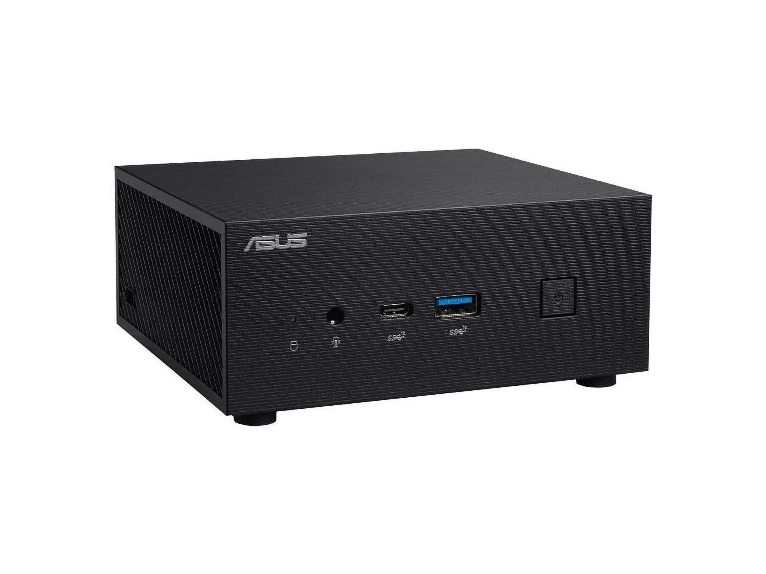 ASUS PN63-S1 Mini PC Barebone with Intel Core i3-1115G4, up to 64GB DDR4 RAM, two M.2 SSD plus one 2.5-inch HDD, WiFi 6, Bluetooth, USB-C with VESA Mount (PN63-S1-BB3000XFD-NL)