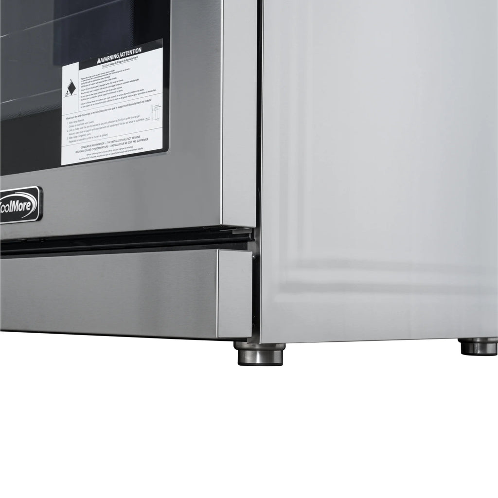 30 Inch Electric Range Professional Range with Tilt Panel Digital controls