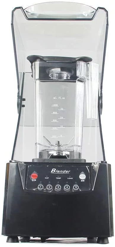 ANQIDI 1.8L Smoothie Blender Electric Soundproof Ice Crusher for Ice Smoothie Juice Shakes Commercial