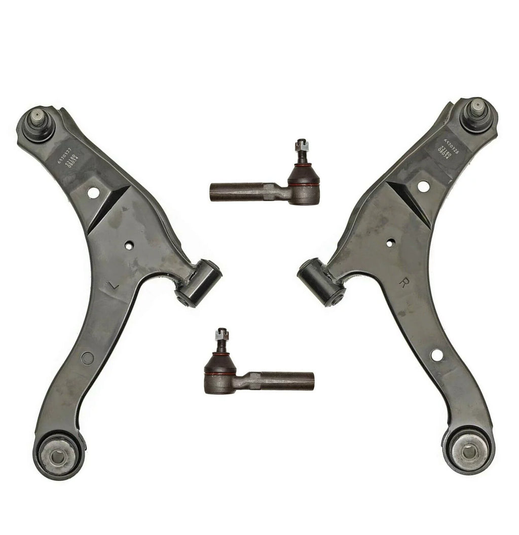 4 Pc Front Suspension Kit Outer Tie Rod Ends Fits select: 2001-2005 CHRYSLER PT CRUISER, 2001-2005 DODGE NEON
